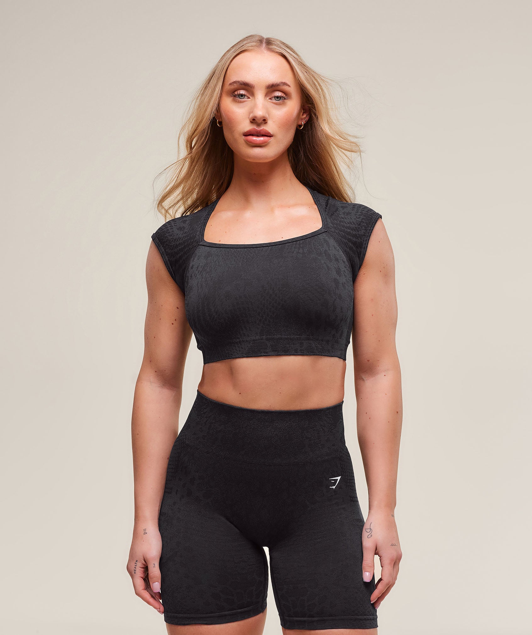 Adapt Animal X Whitney Seamless Crop Top