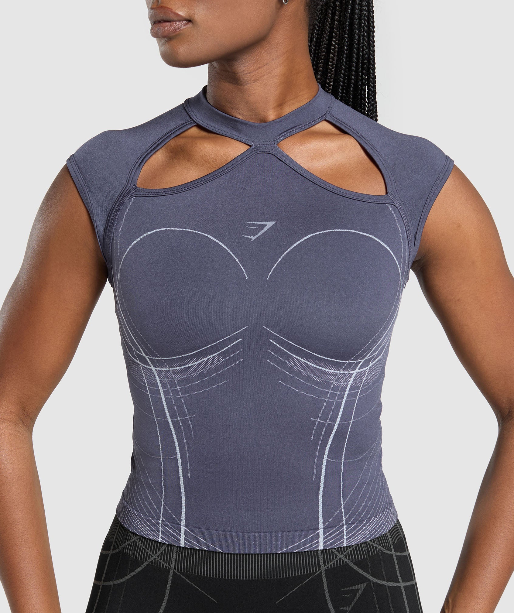 Apex Seamless Midi T-Shirt - Image 4