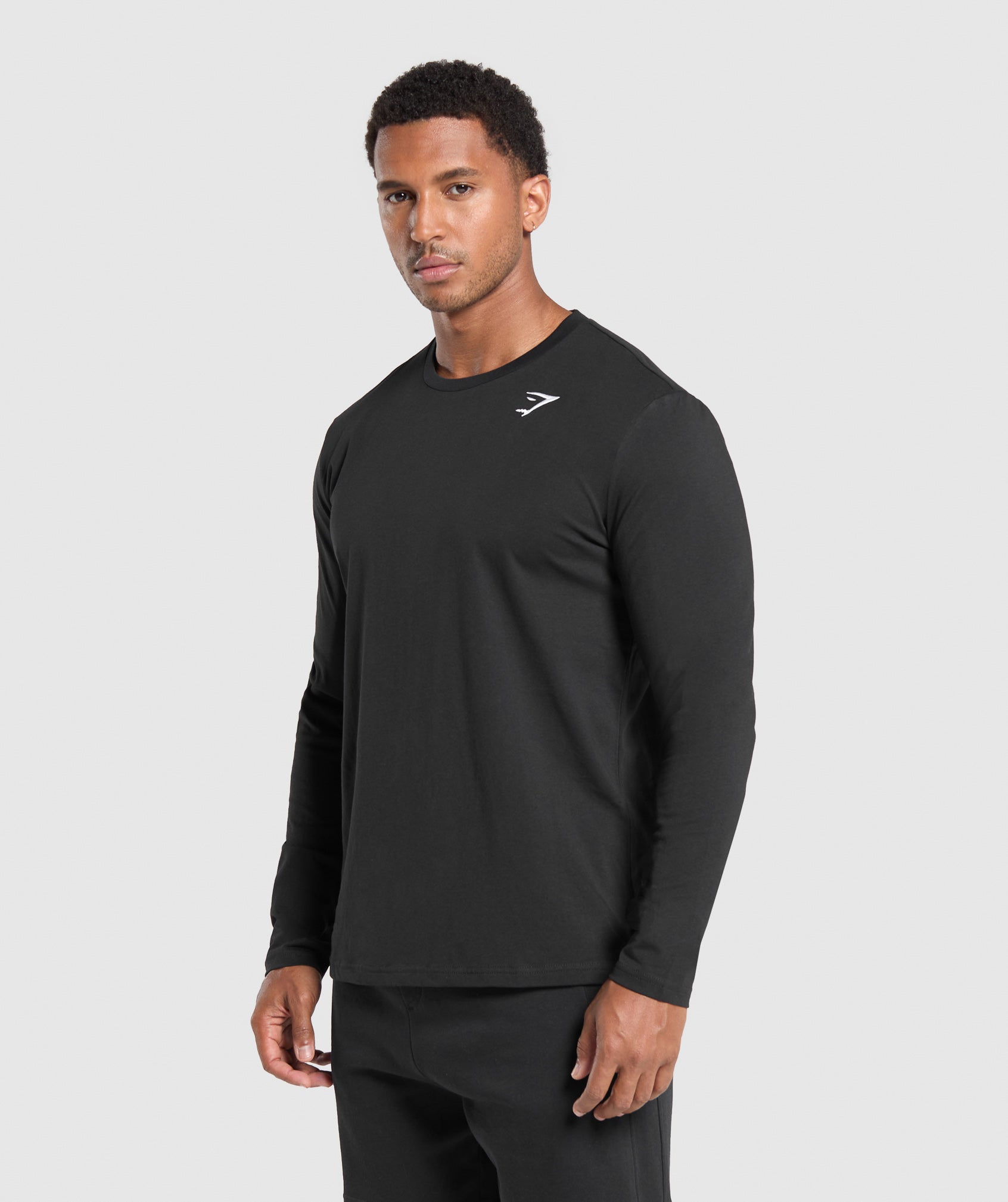 Crest Long Sleeve T-Shirt Regular Fit - Image 3