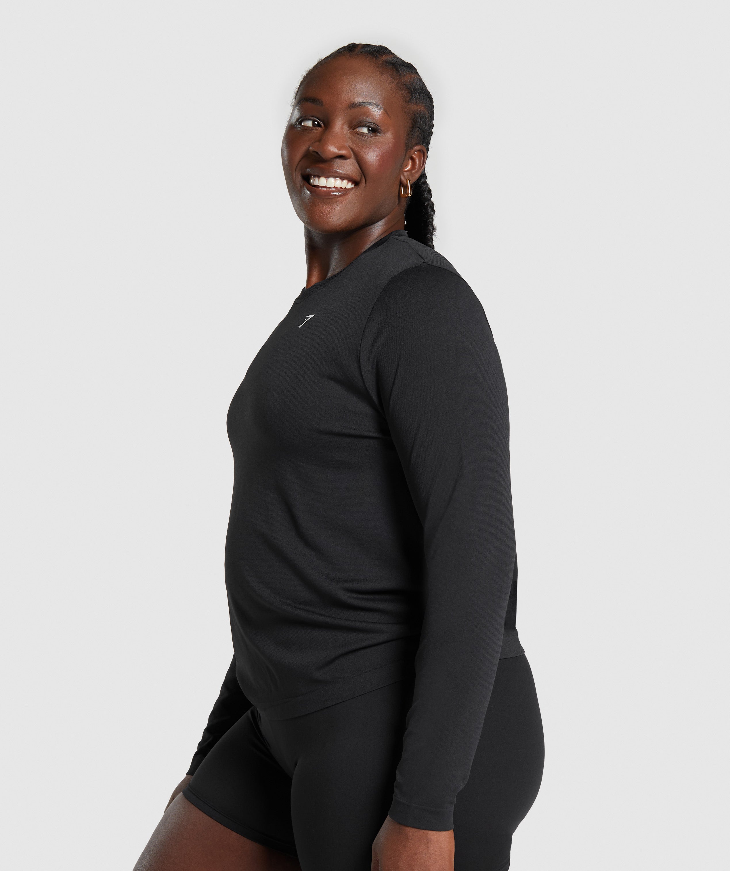 Everyday Seamless Long Sleeve Top Regular Fit - Image 5