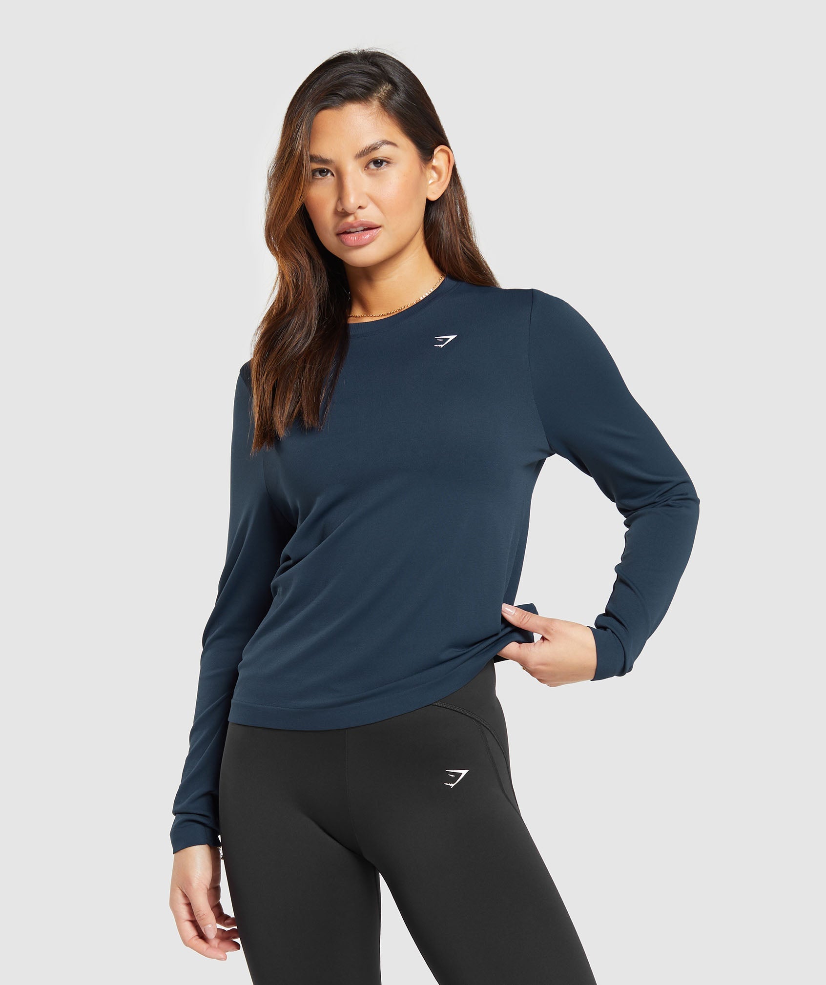 Everyday Seamless Long Sleeve Top Regular Fit