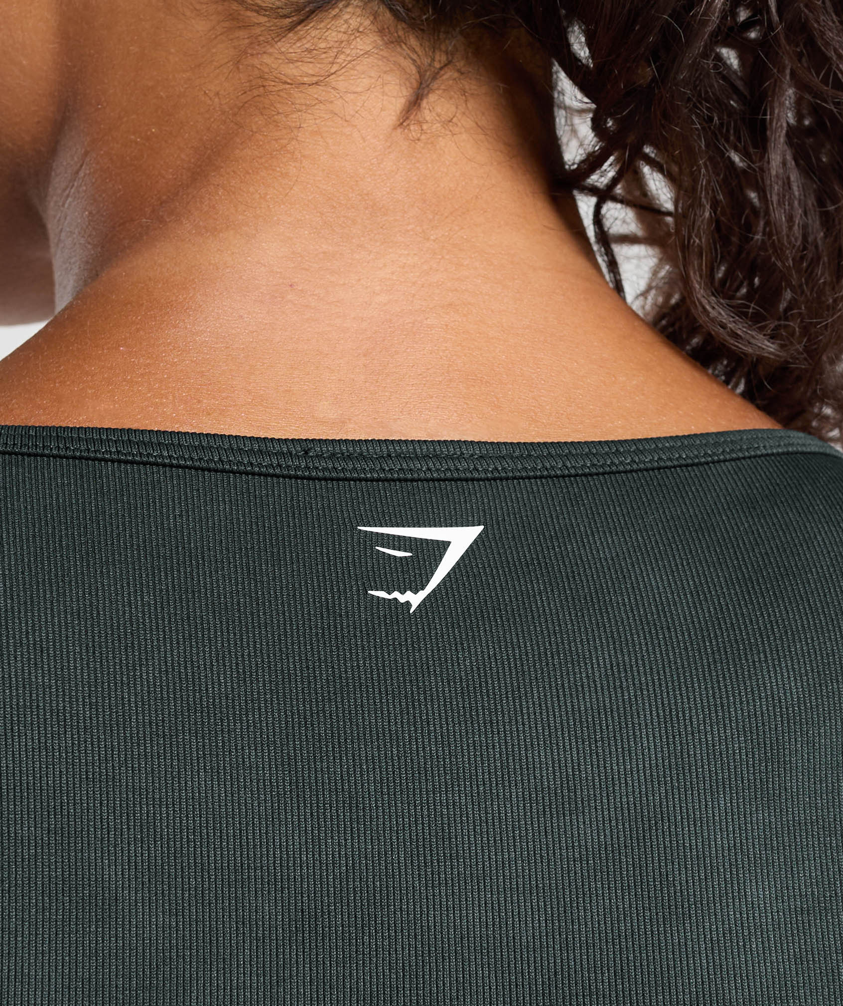 Gains Seamless Washed Crop Top - Image 5