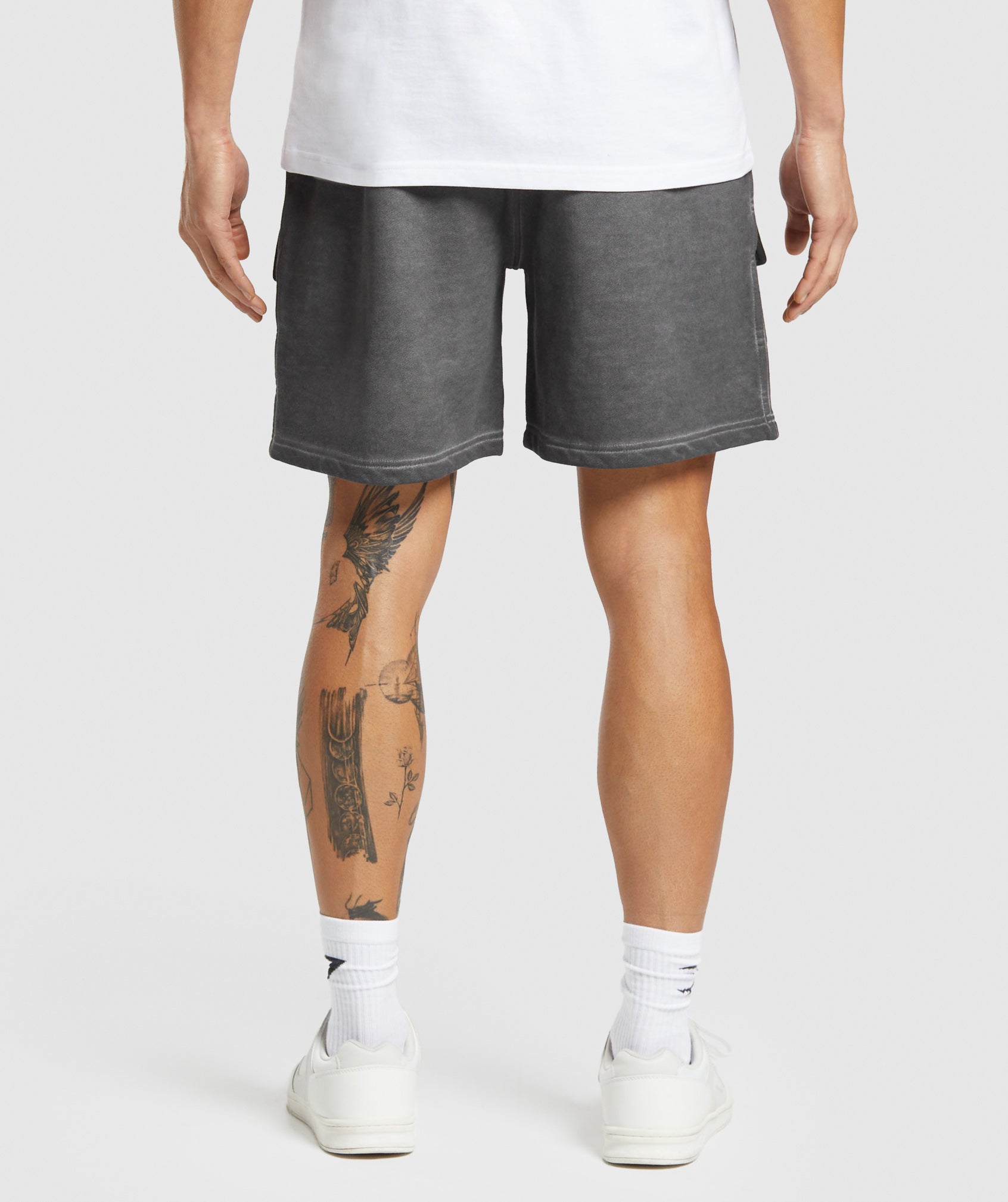 Alternative view of Heavyweight Washed Cargo Shorts Oversized Fit
