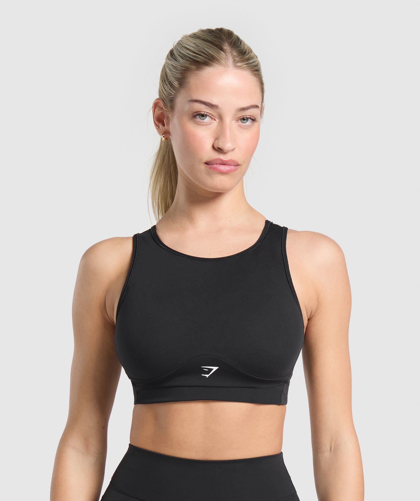 Mesh Back Sports Bra High Support