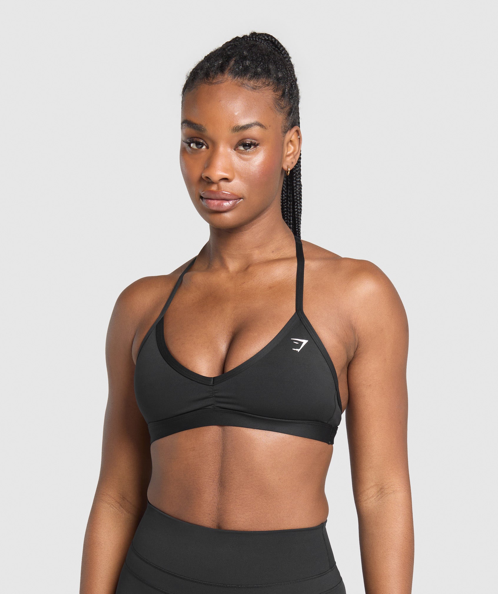 Minimal Halterneck Sports Bra Light Support