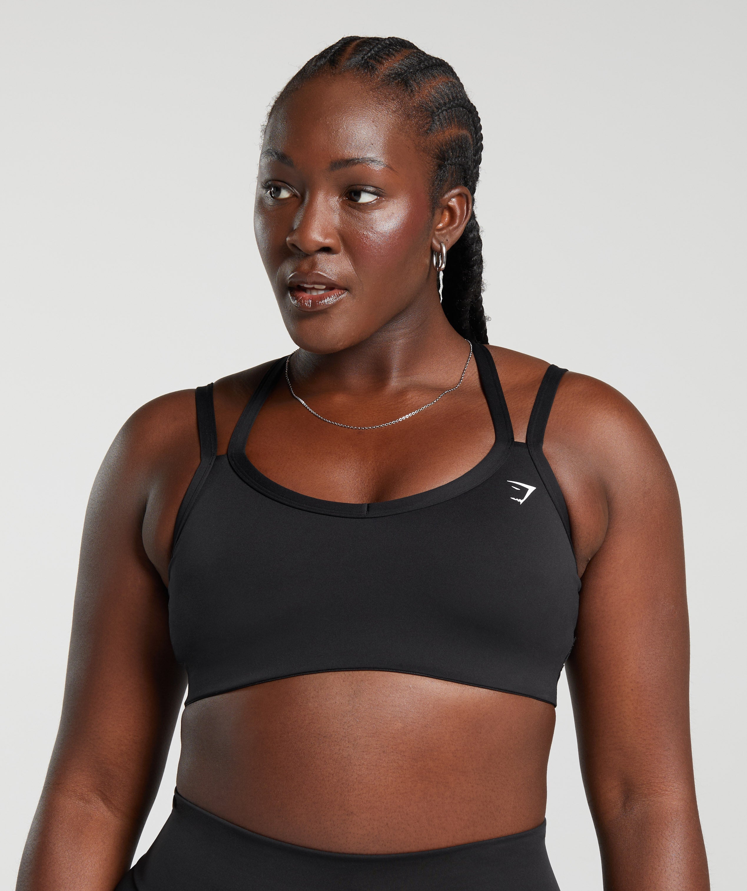 Strap Feature Sports Bra Medium Support - Image 3