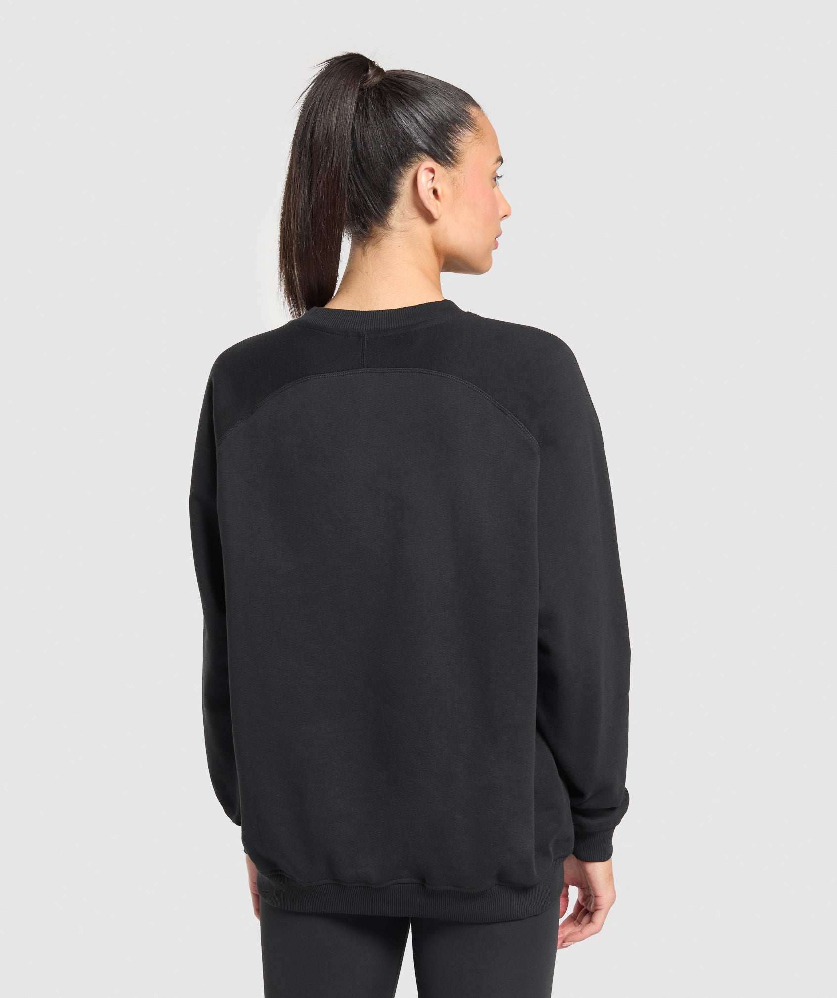 Alternative view of Training Oversized Fleece Sweatshirt