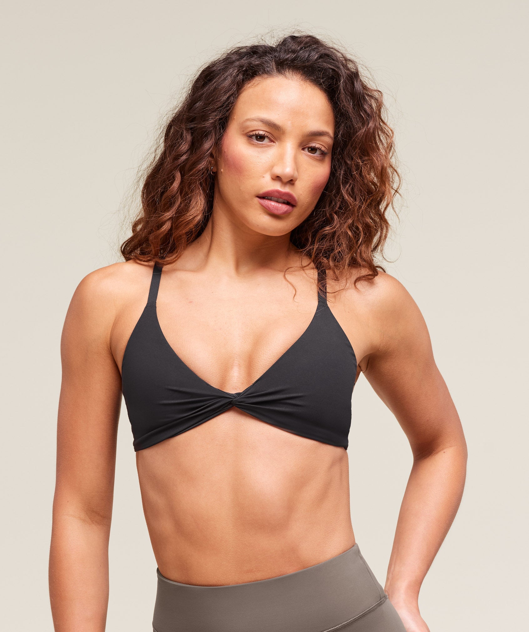 Twist Front Bralette Light Support