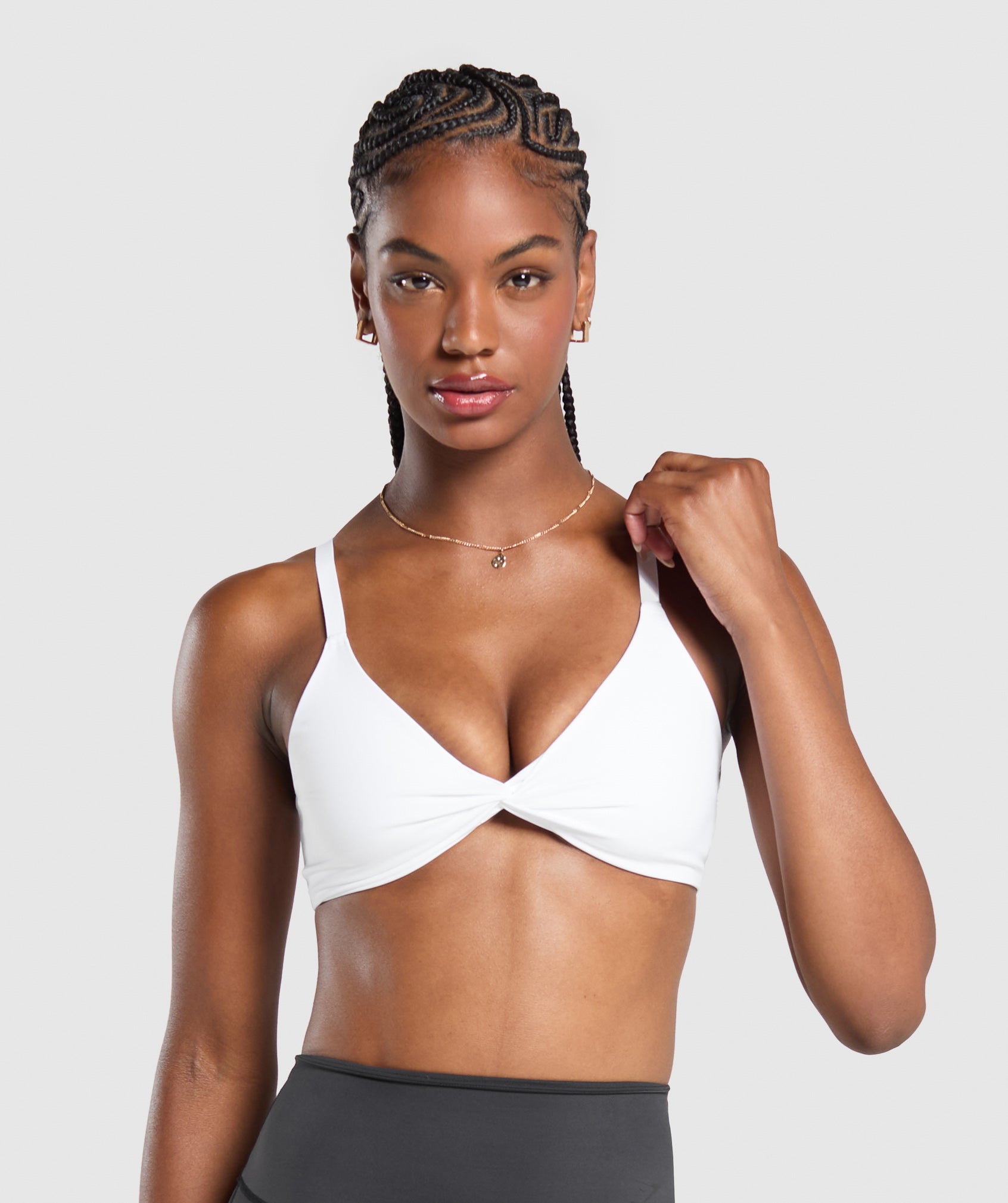 Twist Front Bralette Light Support