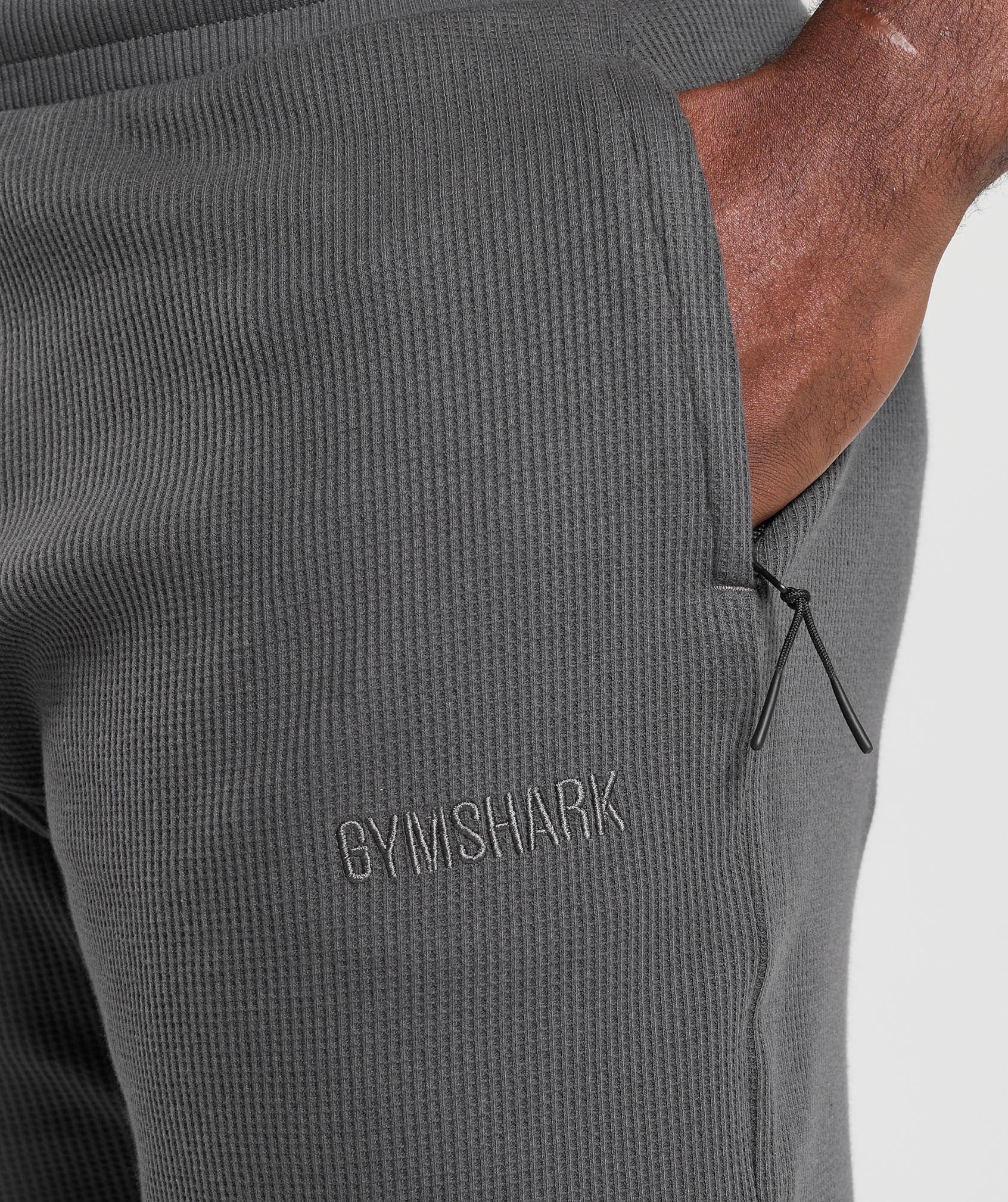 Alternative view of Waffle Shorts Oversized Fit