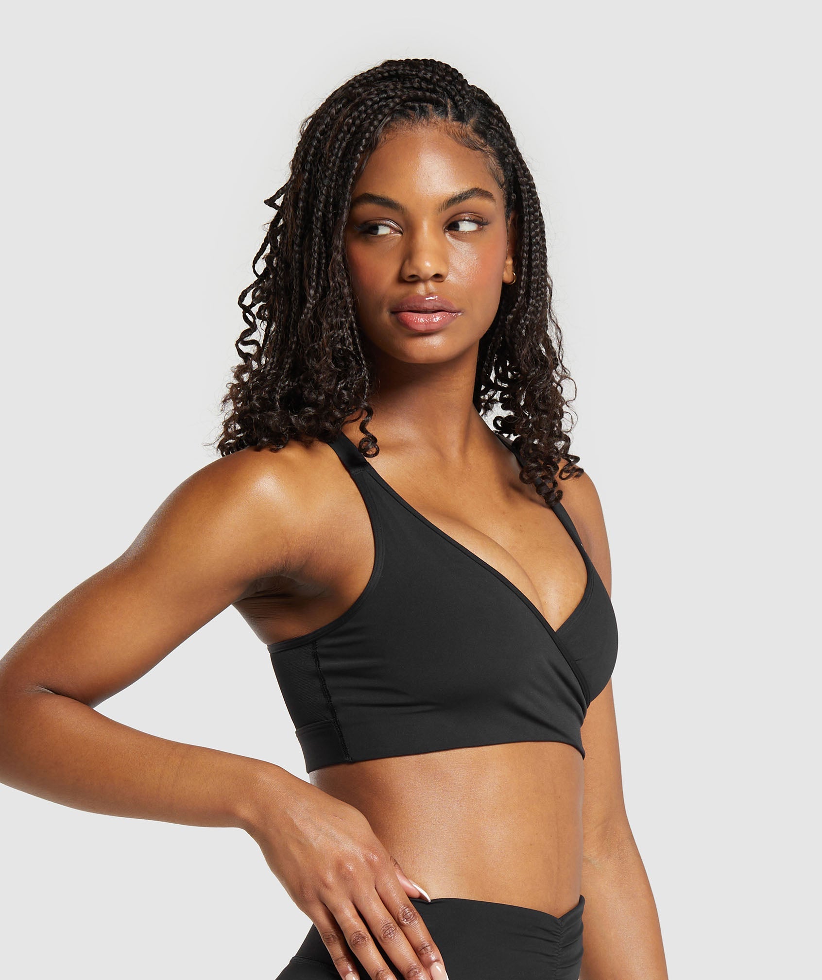 Wrap Sports Bra Light Support - Image 3