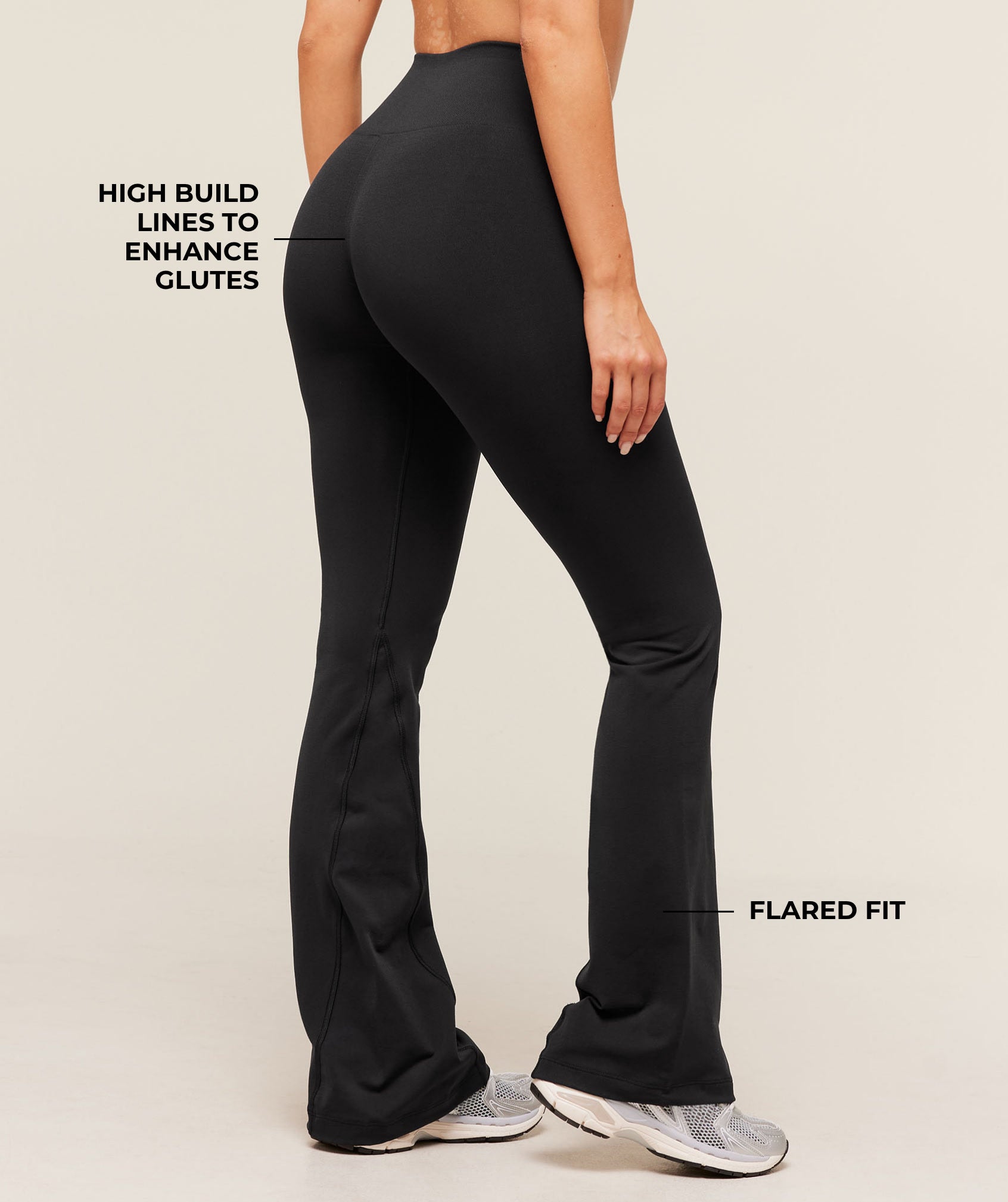 Alternative view of Soft Sculpt Flared Leggings Regular