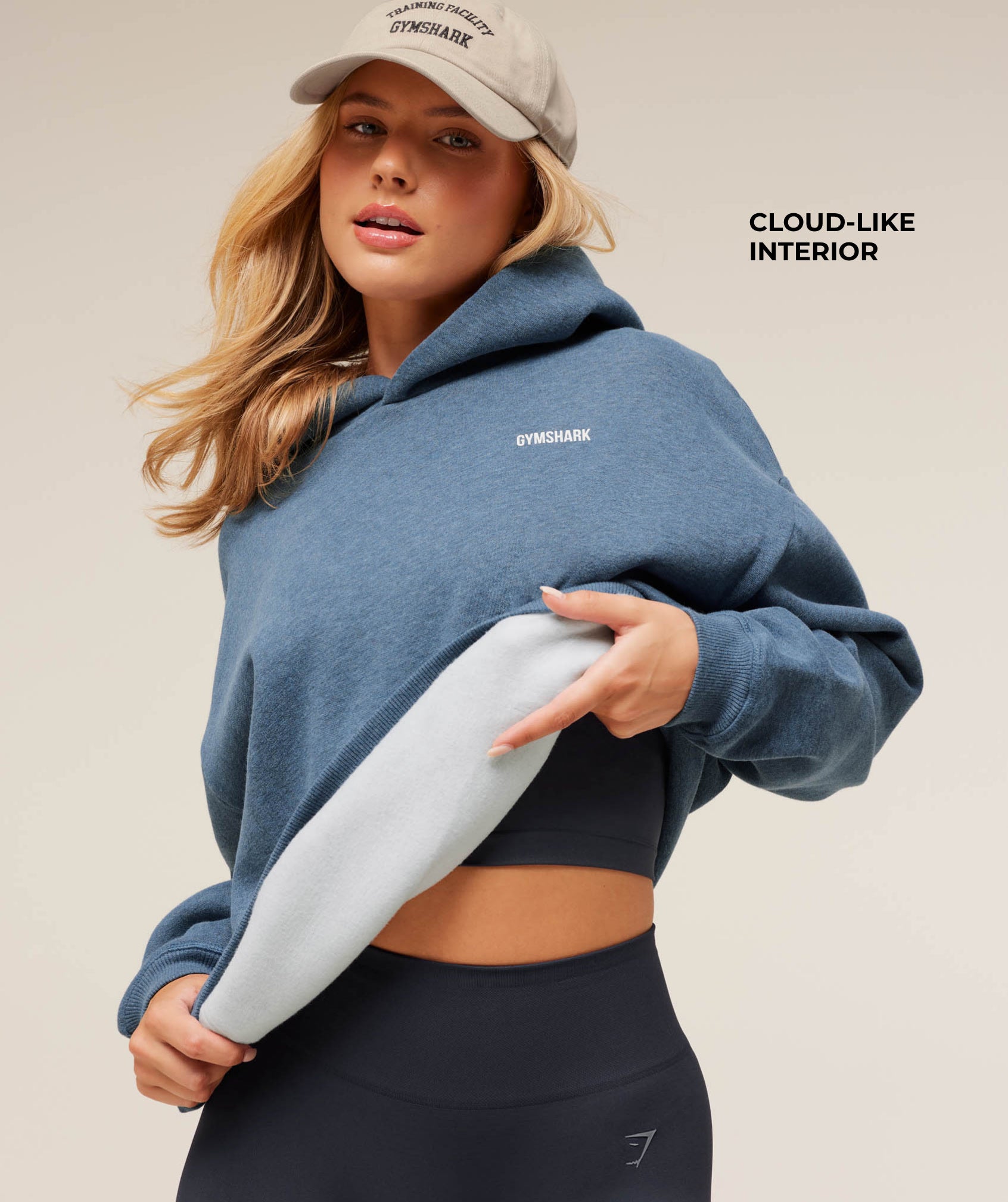 Alternative view of Cosy Luxe Hoodie Oversized Fit