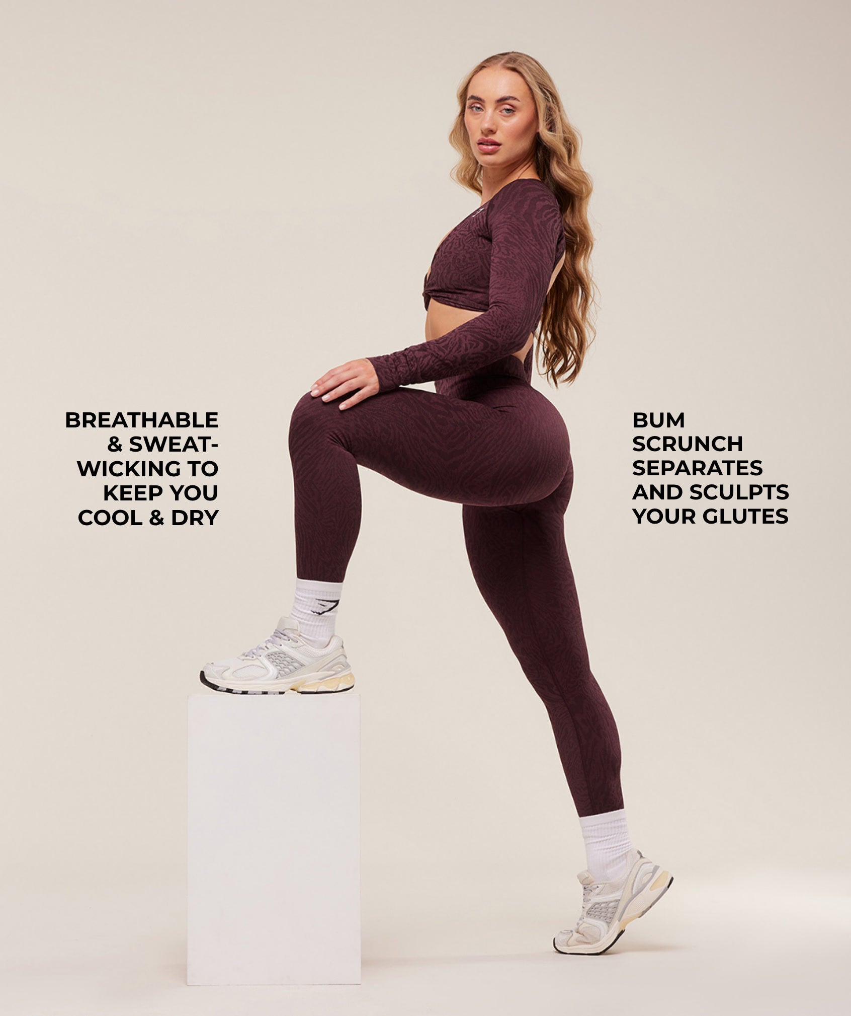 Alternative view of Adapt Animal Seamless Leggings Regular