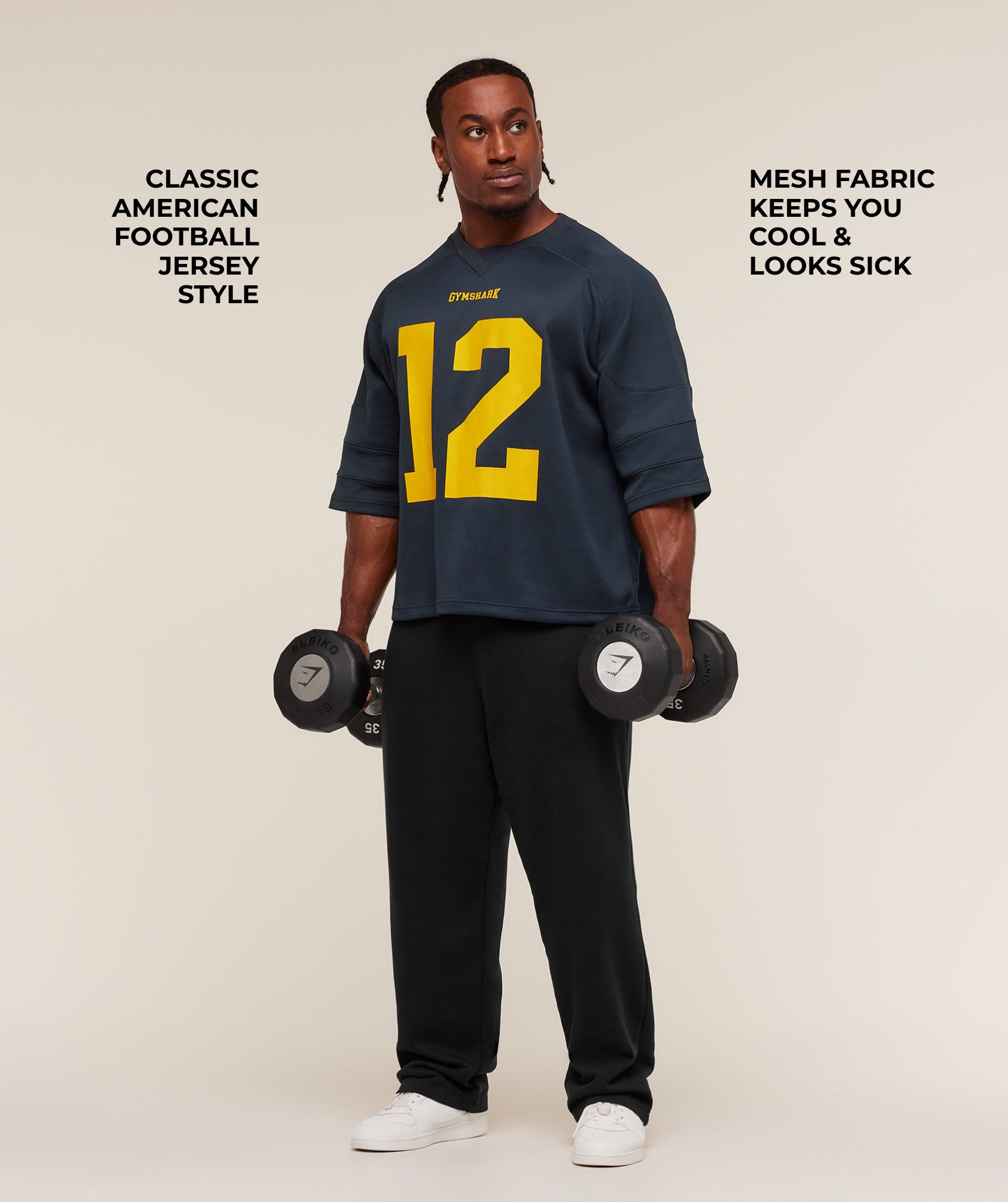 Alternative view of American Football Jersey Oversized Fit