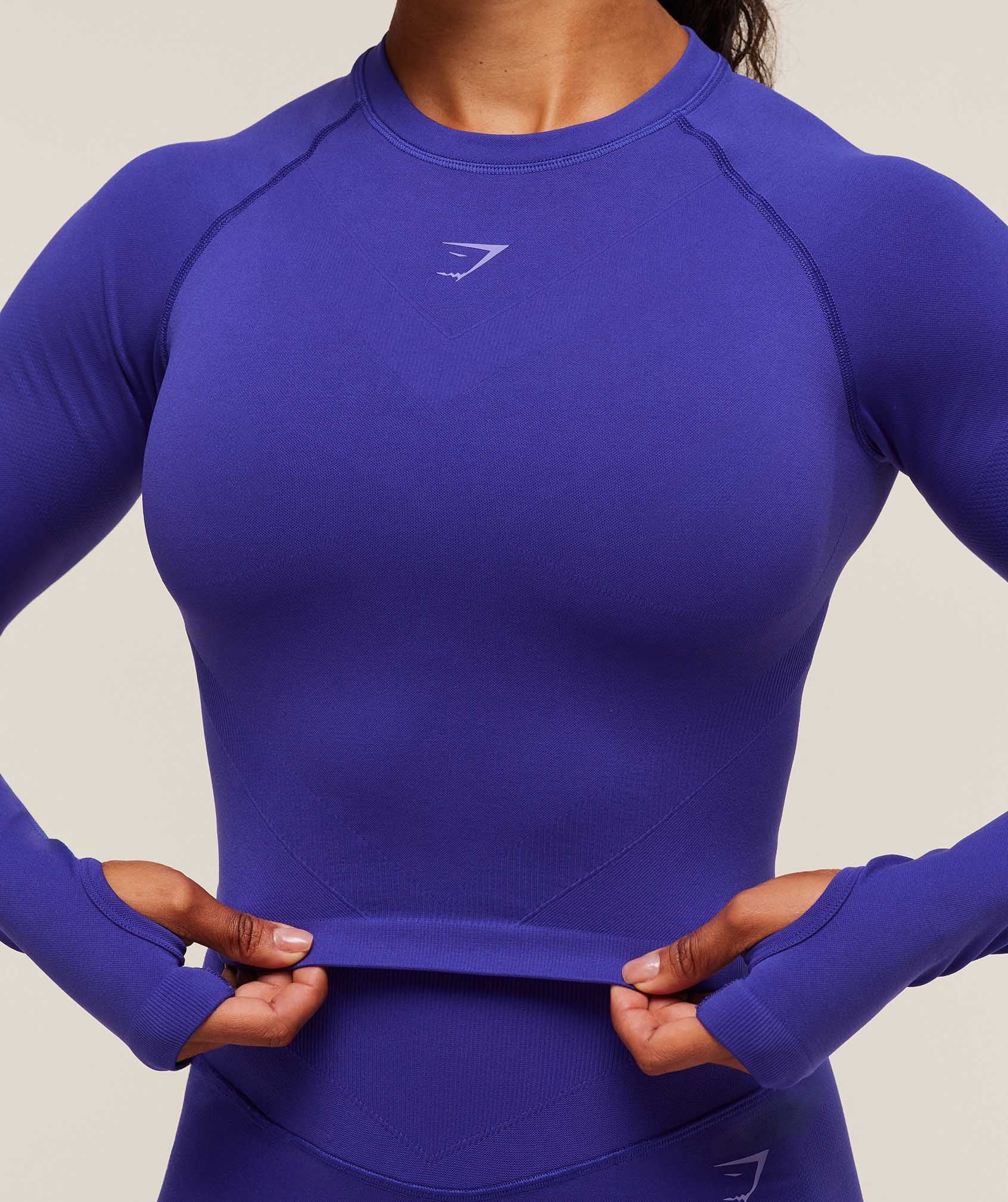 Activate Long Sleeve Crop Top - Image 5