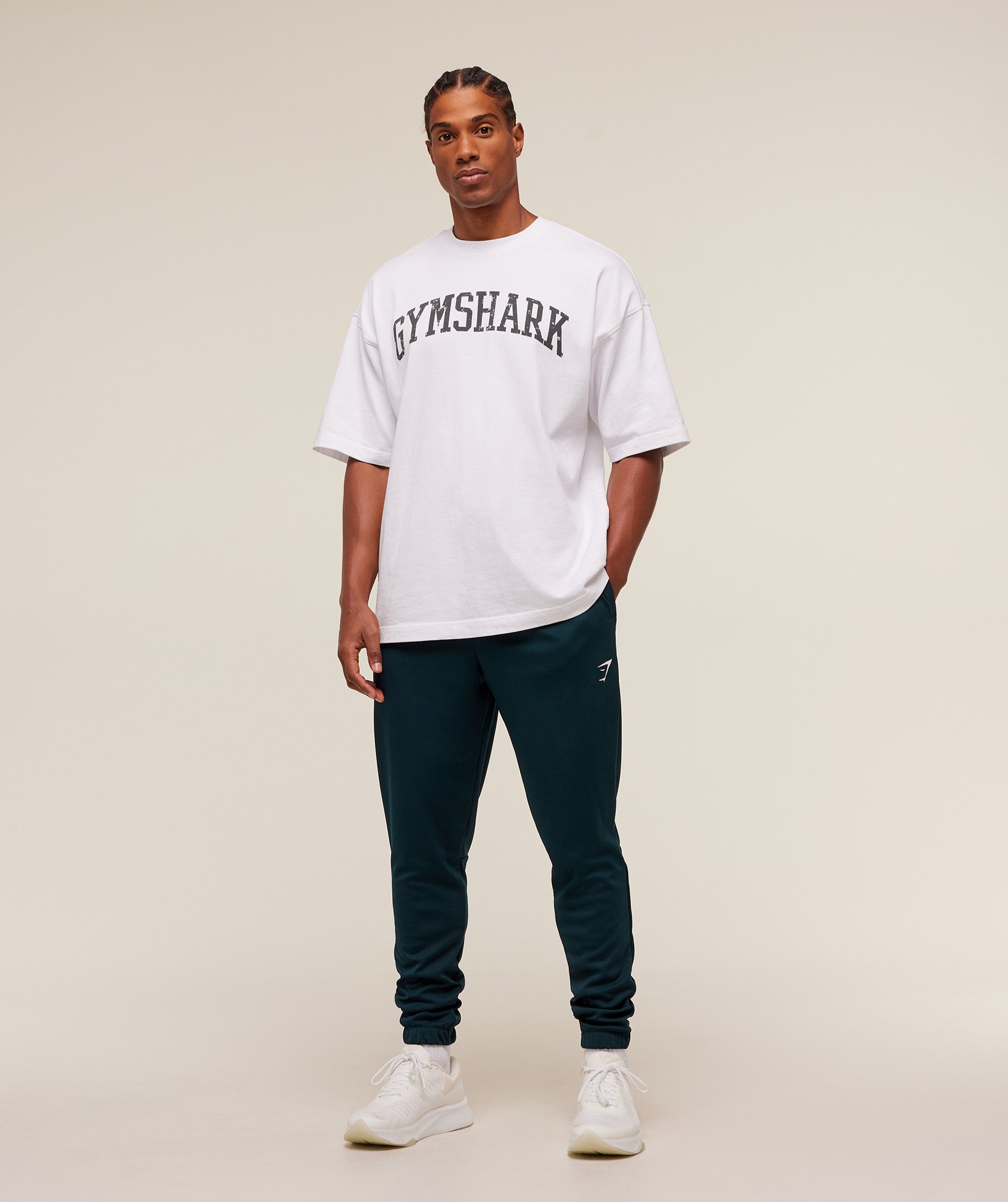 Arrival Knit Block Joggers Slim Fit - Image 4