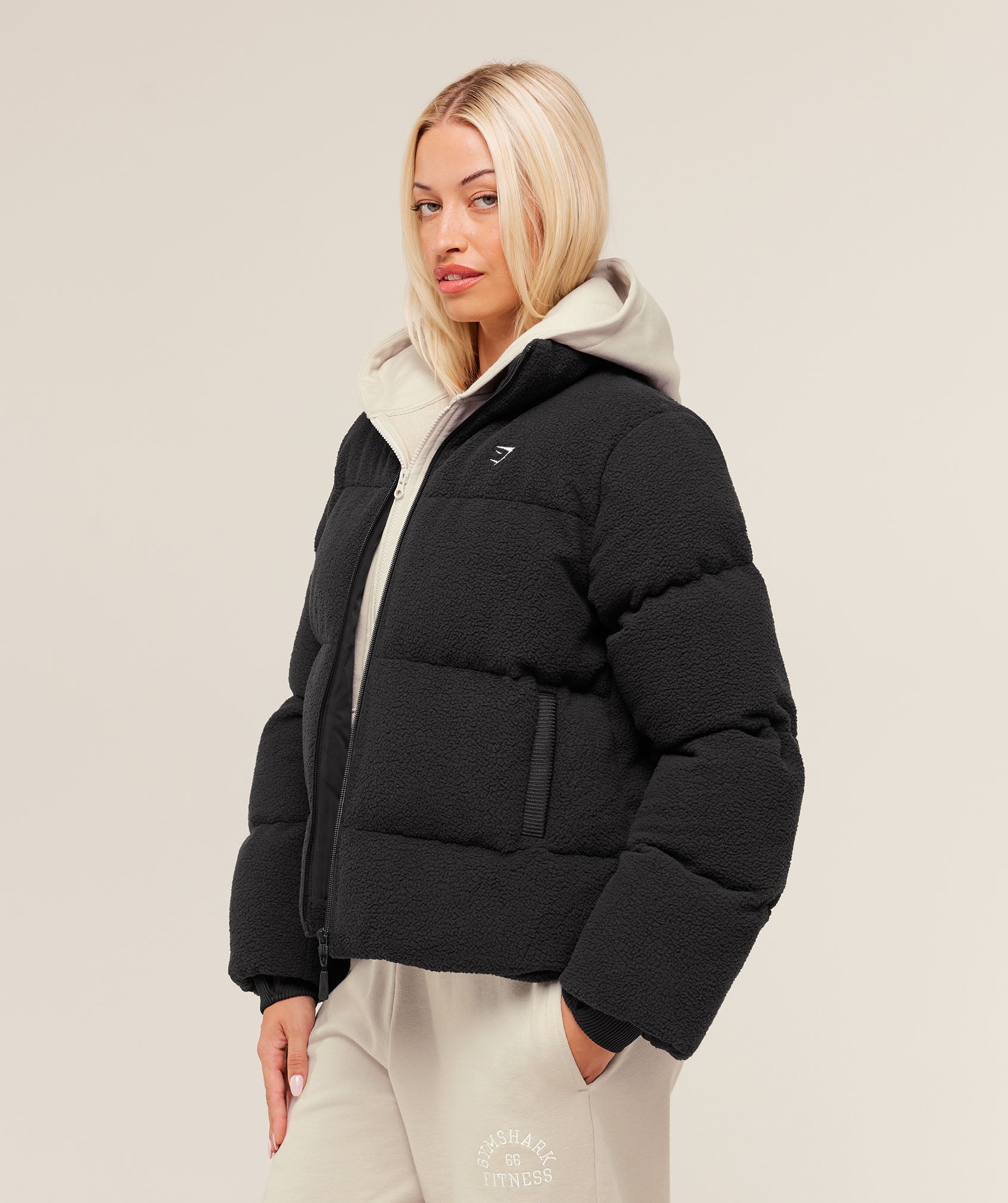 Sherpa Puffer Jacket - Image 3