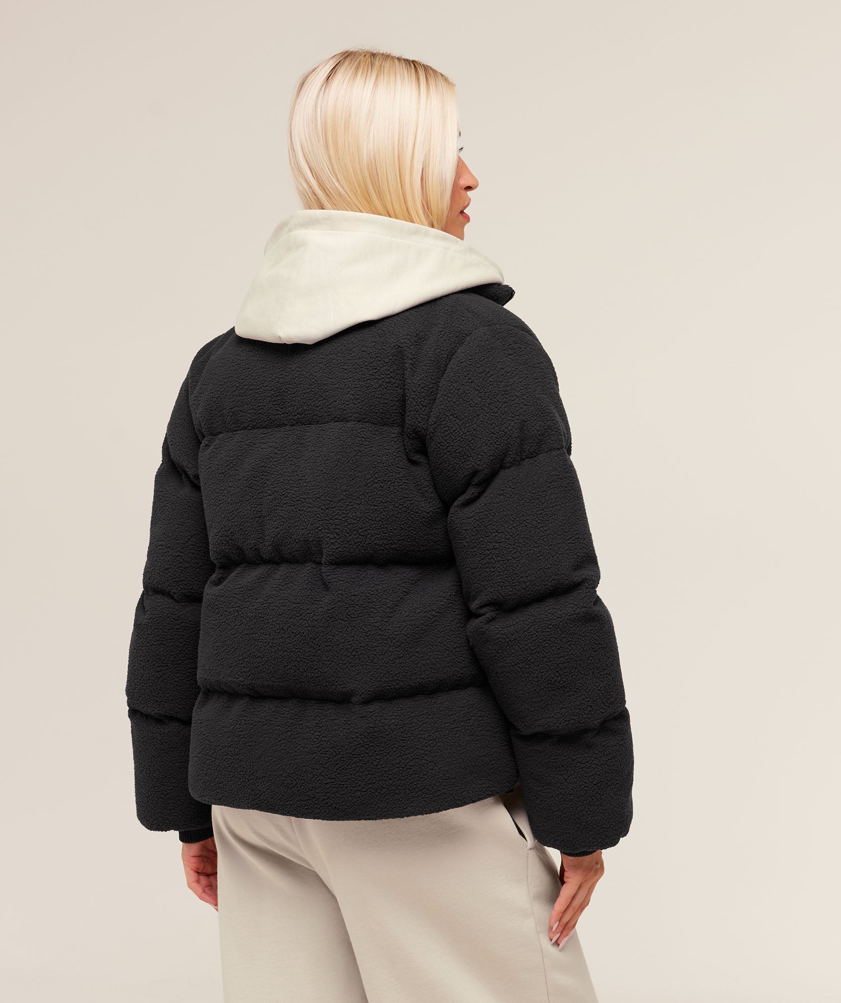 Alternative view of Sherpa Puffer Jacket