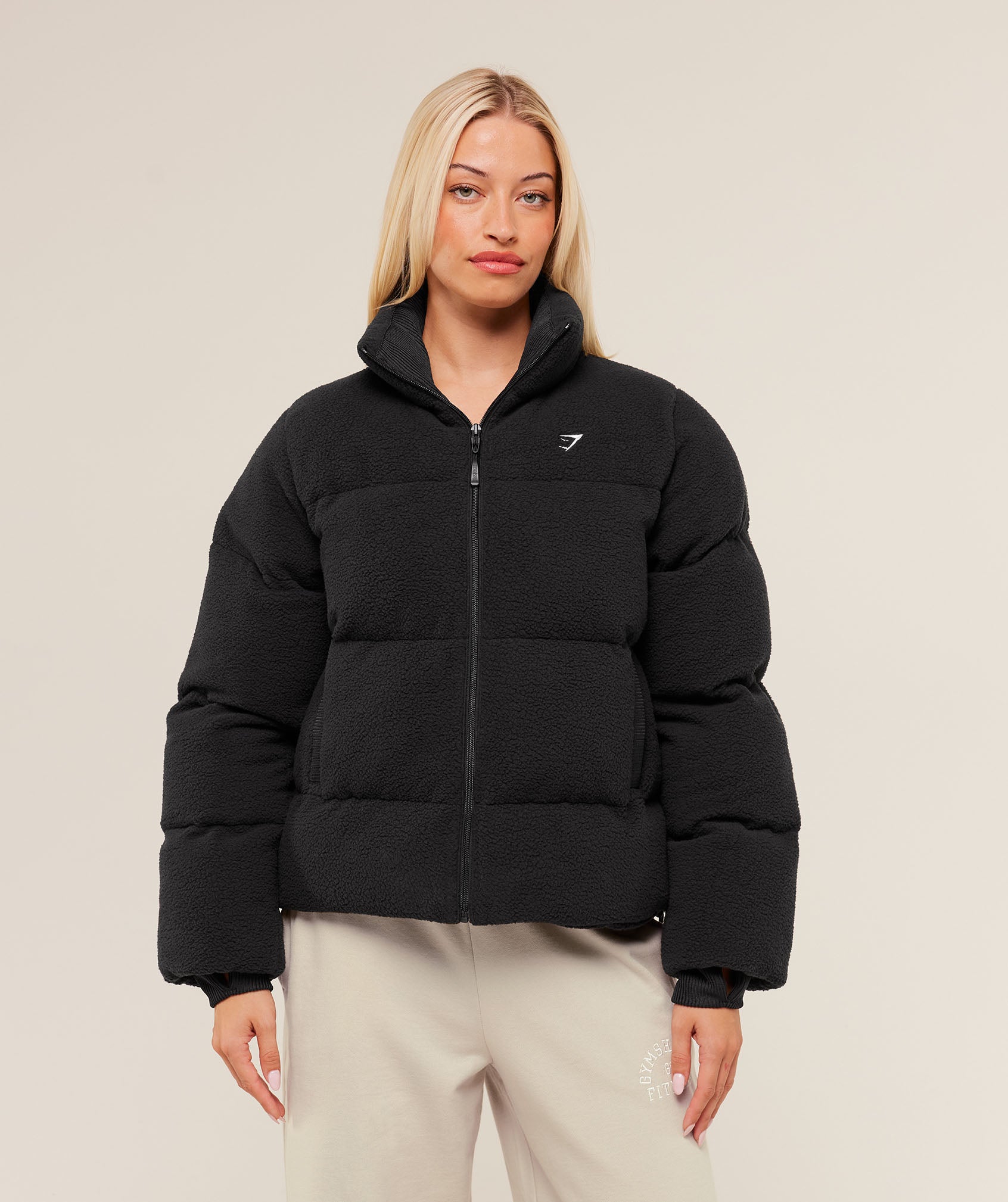 Sherpa Puffer Jacket - Image 4