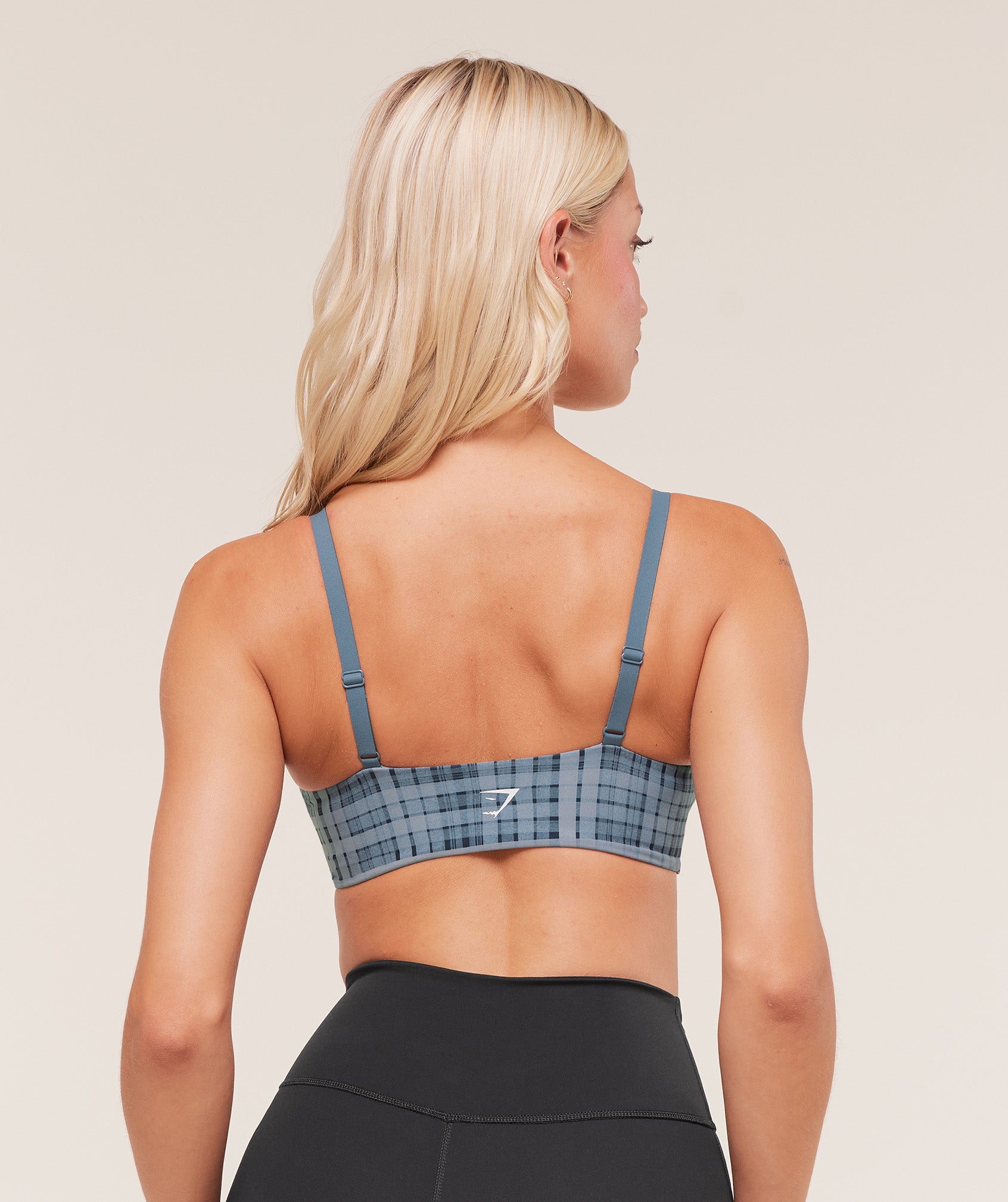 Alternative view of Printed Twist Front Bralette Light Support