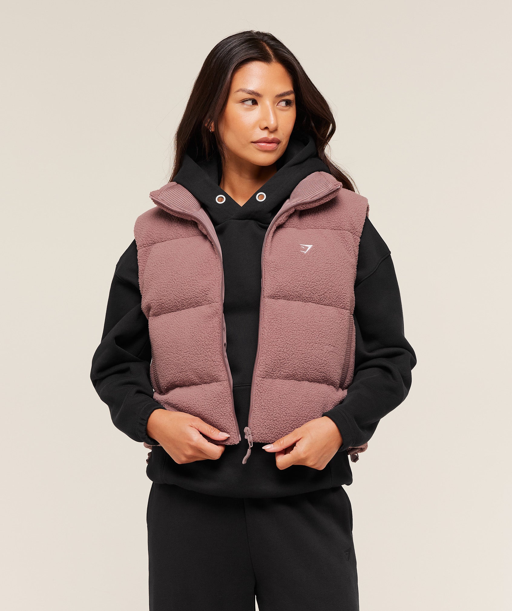 Borg Puffer Vest