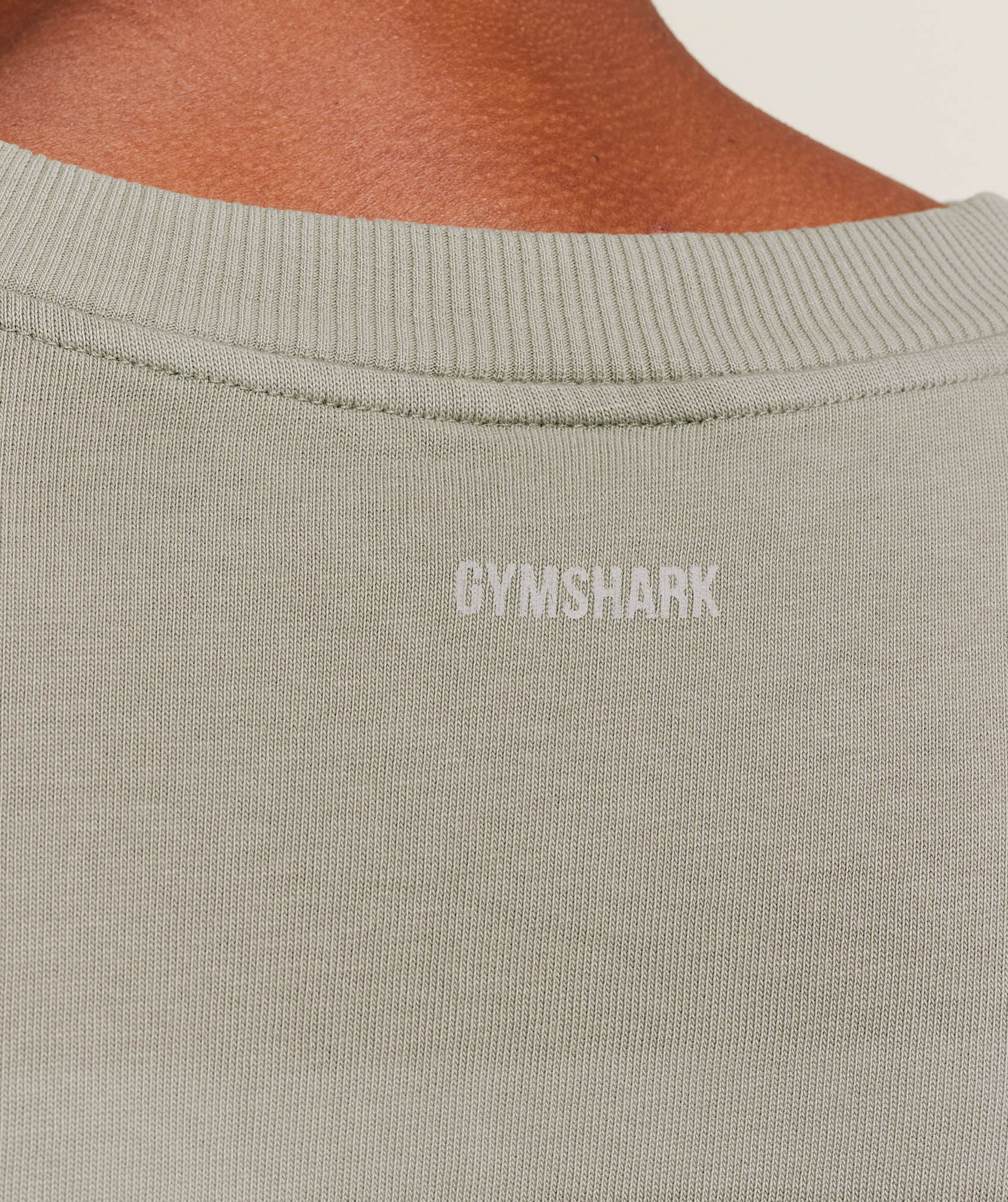 Collegiate Washed Jersey T-Shirt Oversized Fit - Image 5