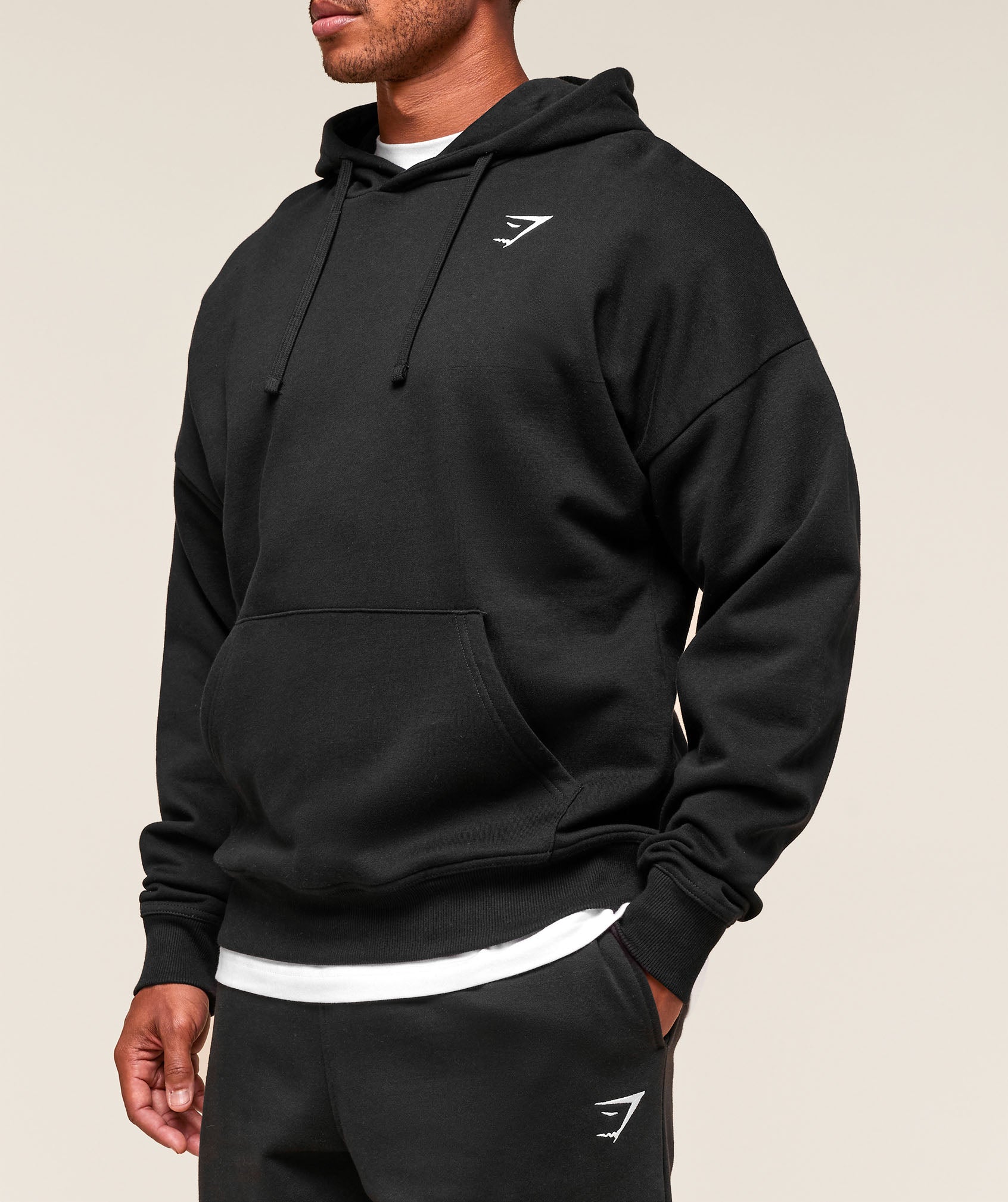 Crest Oversized Hoodie Oversized Fit - Image 3