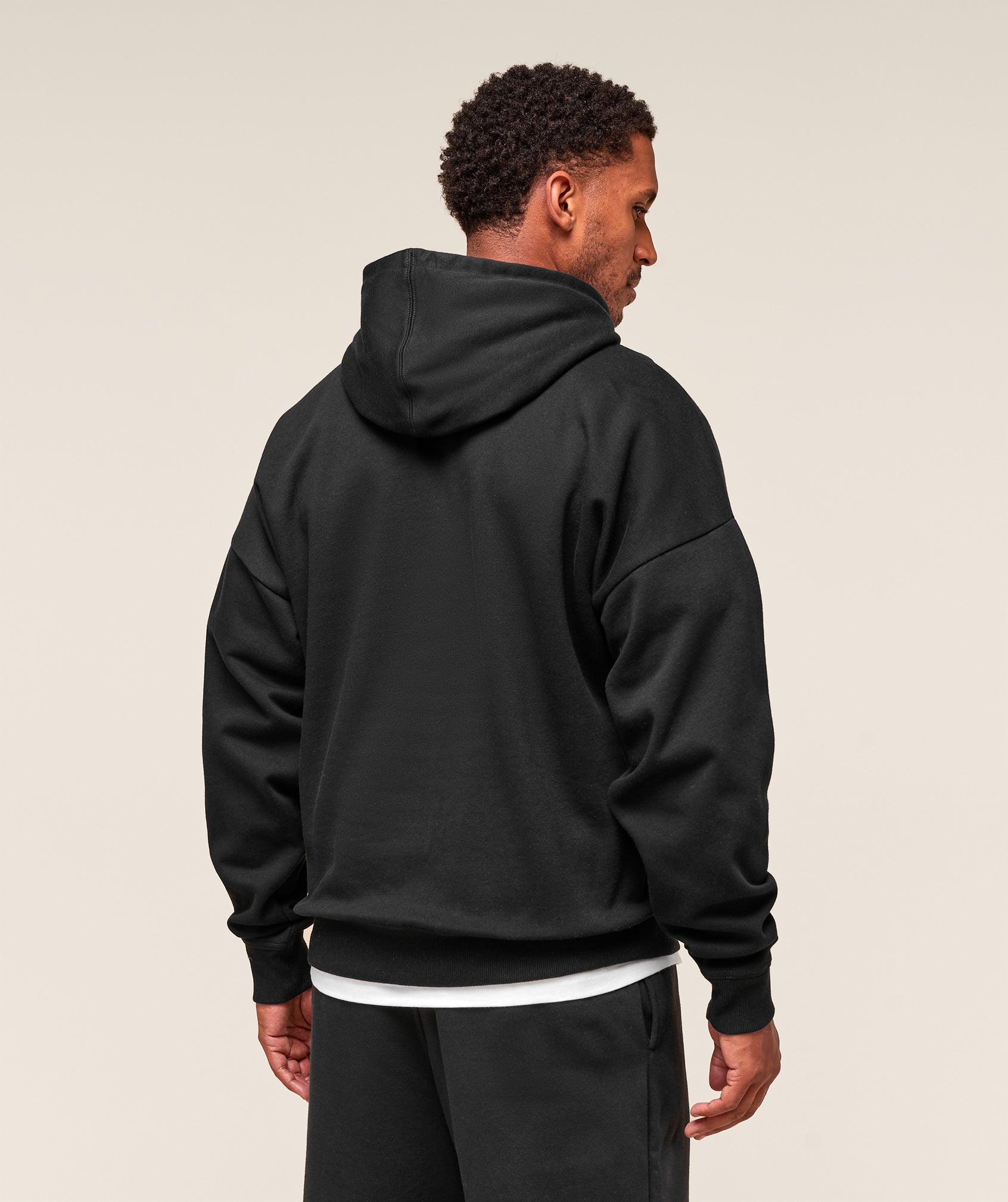 Alternative view of Crest Oversized Hoodie Oversized Fit