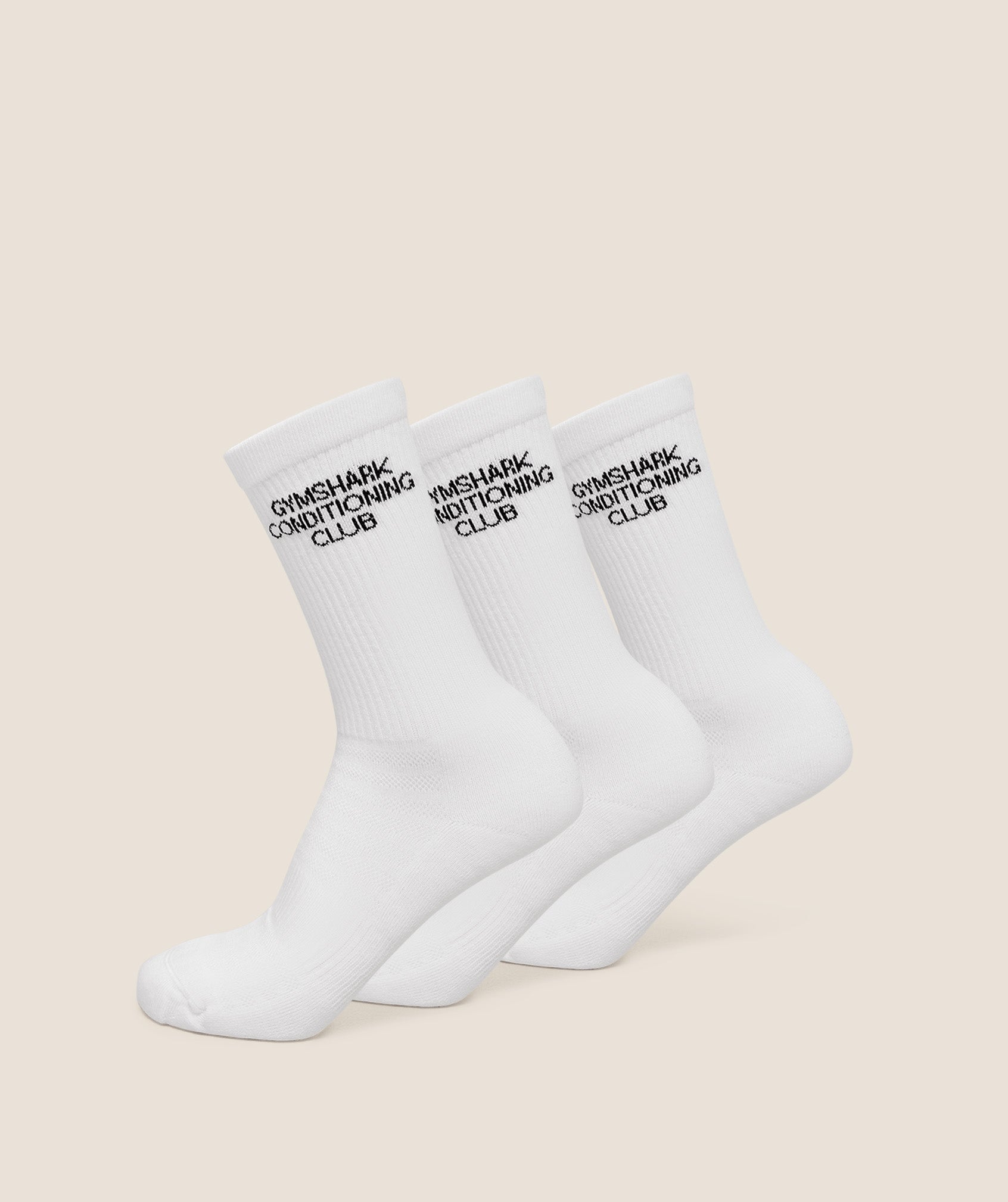 Alternative view of Conditioning Club Graphic Crew Sock 3Pk