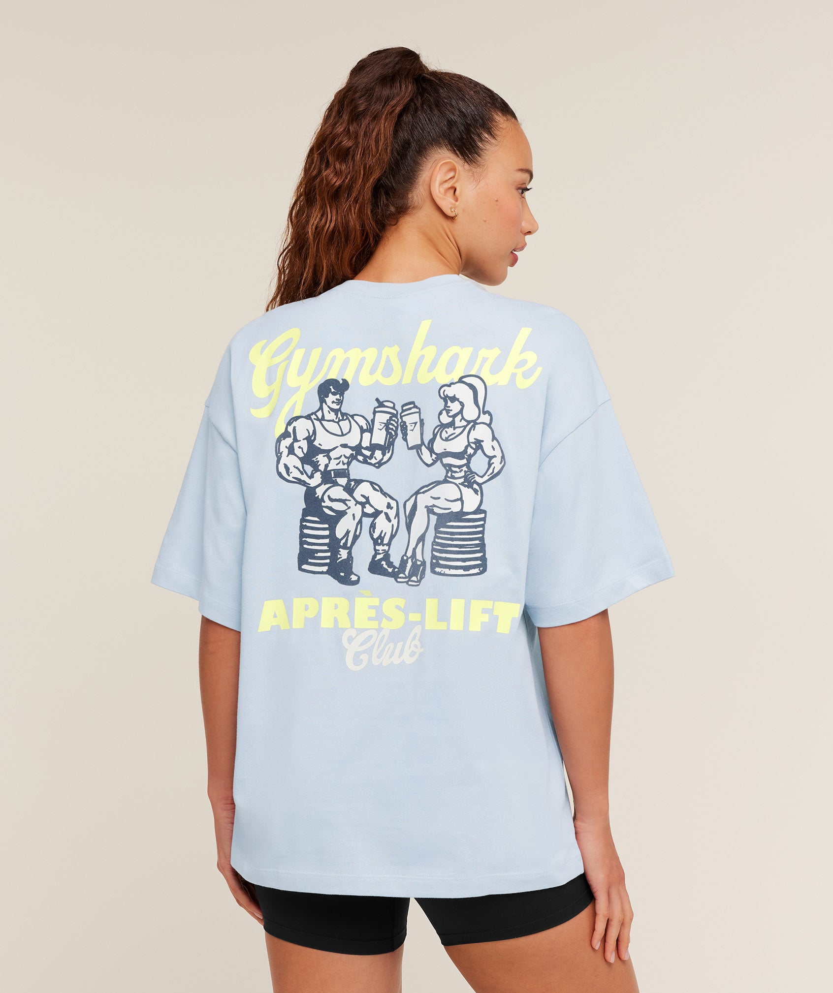 AprèS-Lift Club Oversized T-Shirt Oversized Fit