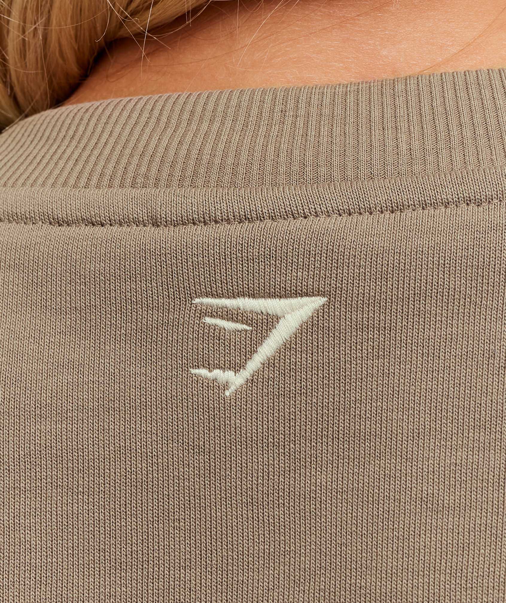 Collegiate Graphic Crew Neck Pullover Oversized Fit - Image 5