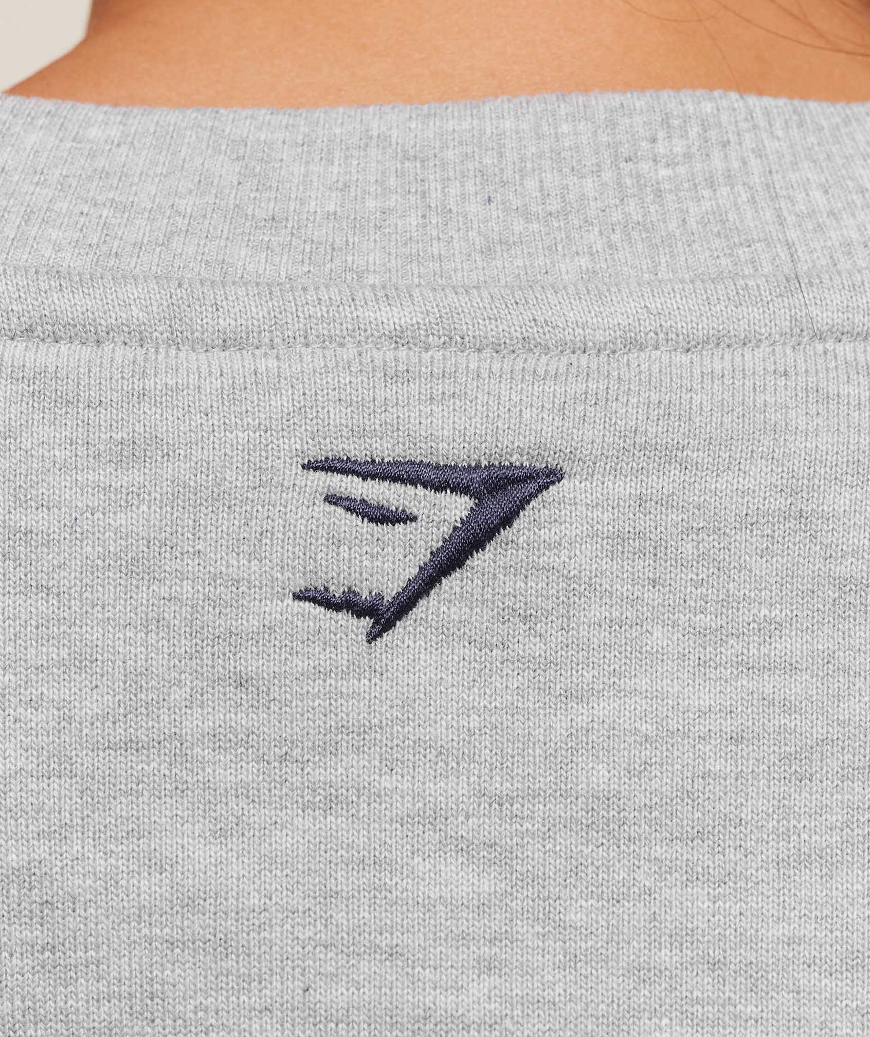 Collegiate Graphic Crew Neck Pullover Oversized Fit - Image 6