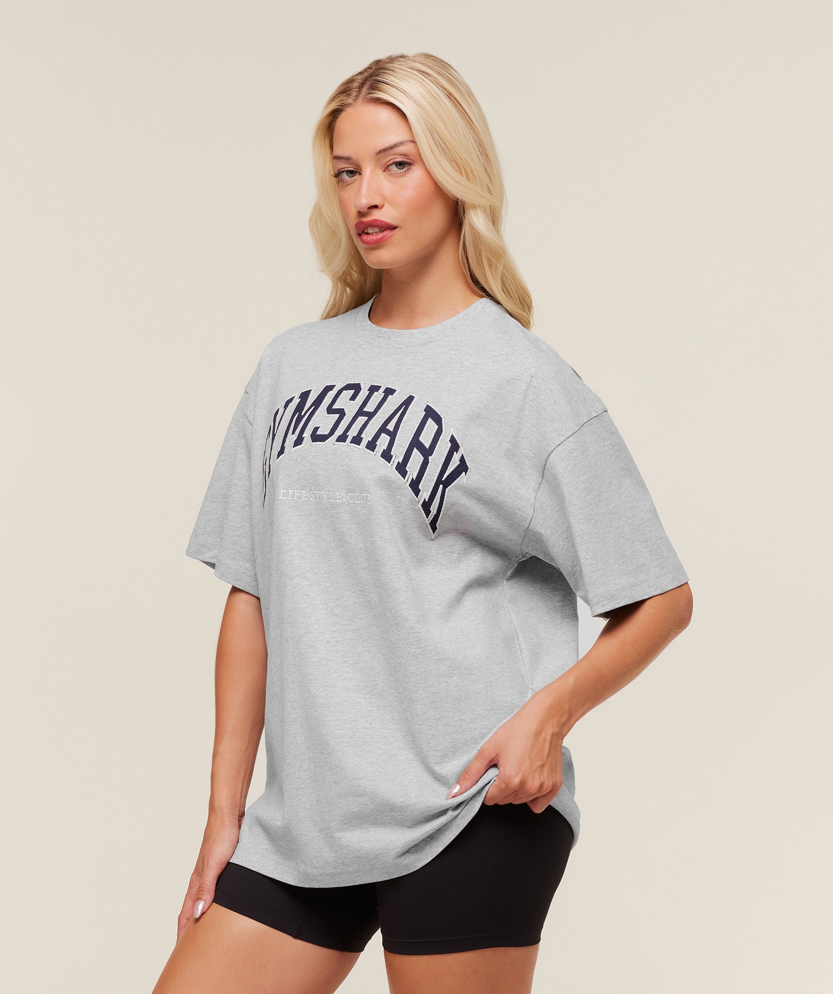 Alternative view of Collegiate Graphic T-Shirt Oversized Fit