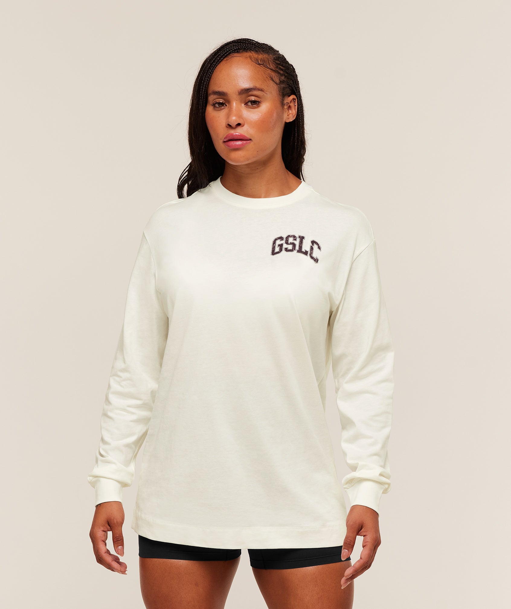 Alternative view of Gslc Graphic Oversized Long Sleeve Top Oversized Fit