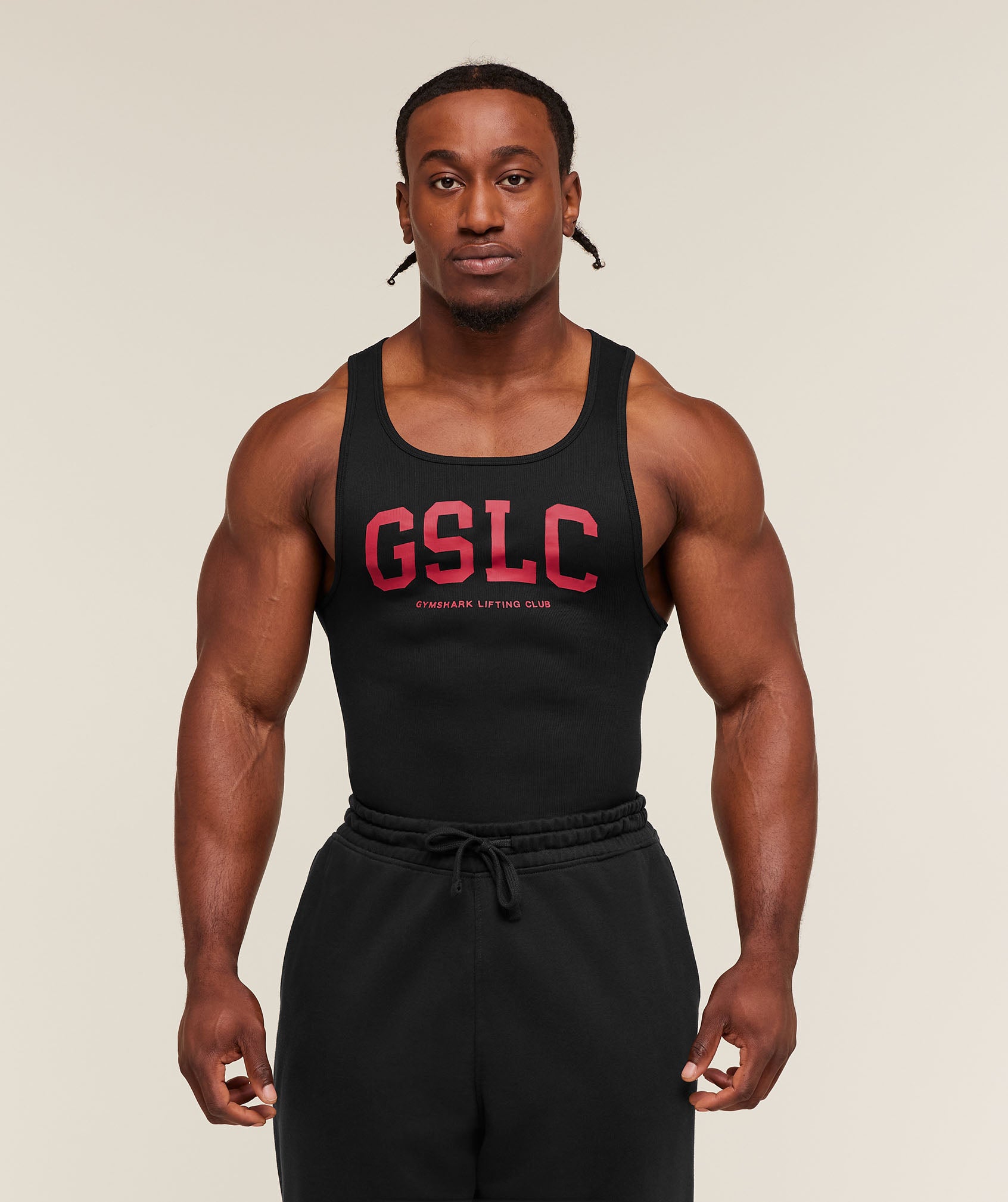 Gslc Ribbed Tank Muscle Fit