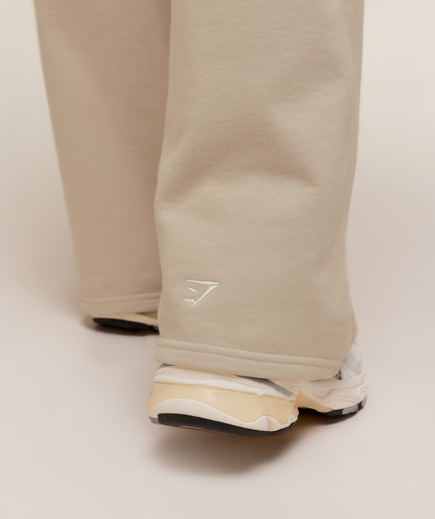 Fitness Embroidered Graphic Wide Leg Joggers - Image 6