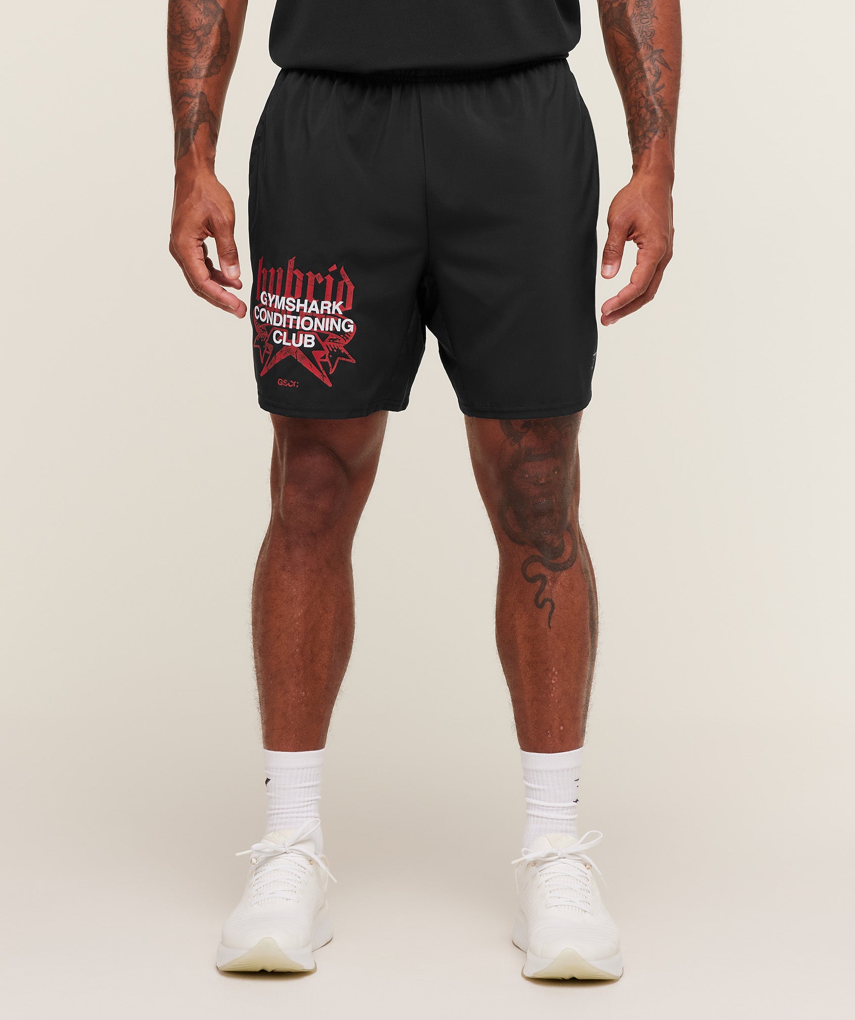 Hybrid Graphic 7" Shorts Slim Fit
