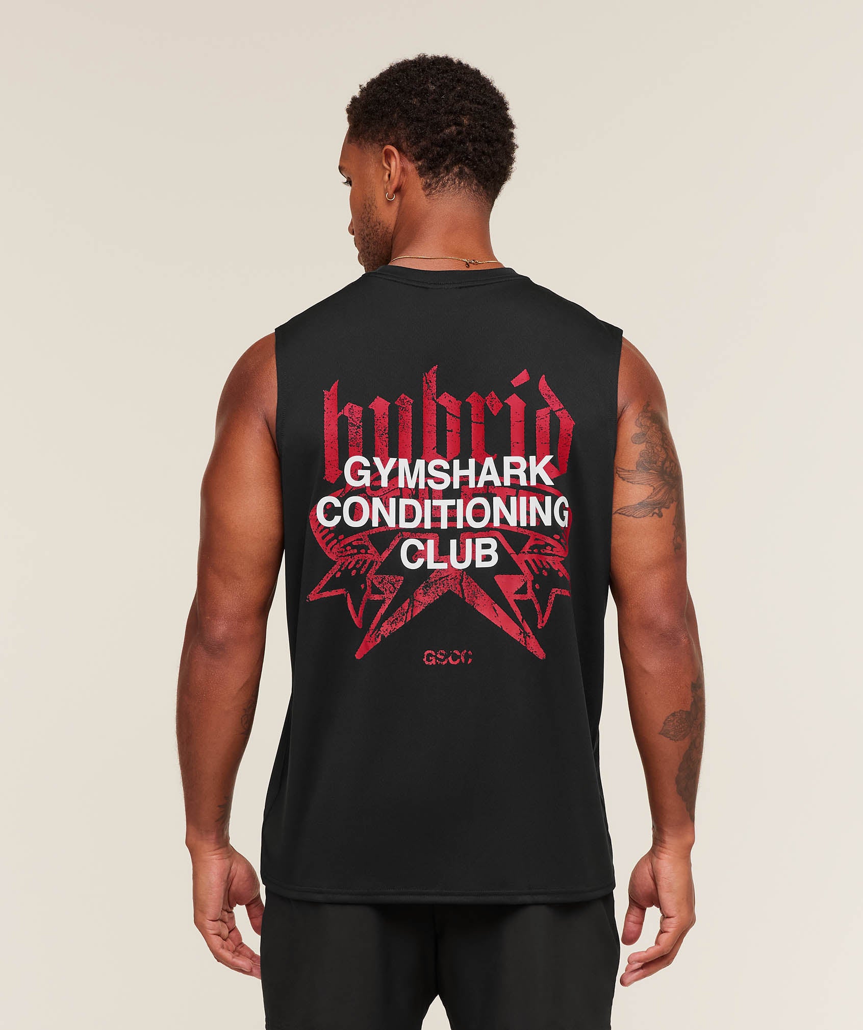 Hybrid Graphic Tank Oversized Fit