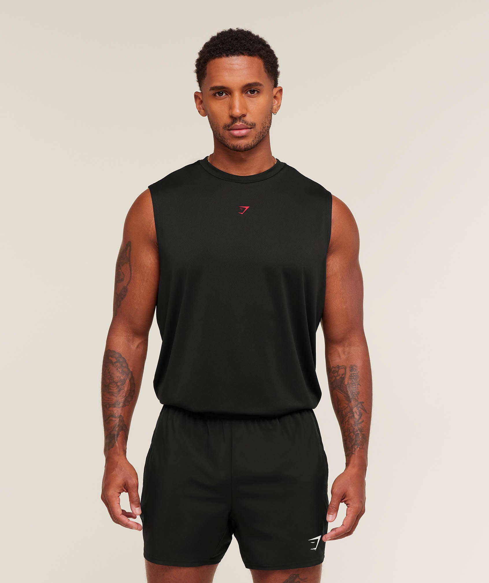 Alternative view of Hybrid Graphic Tank Oversized Fit