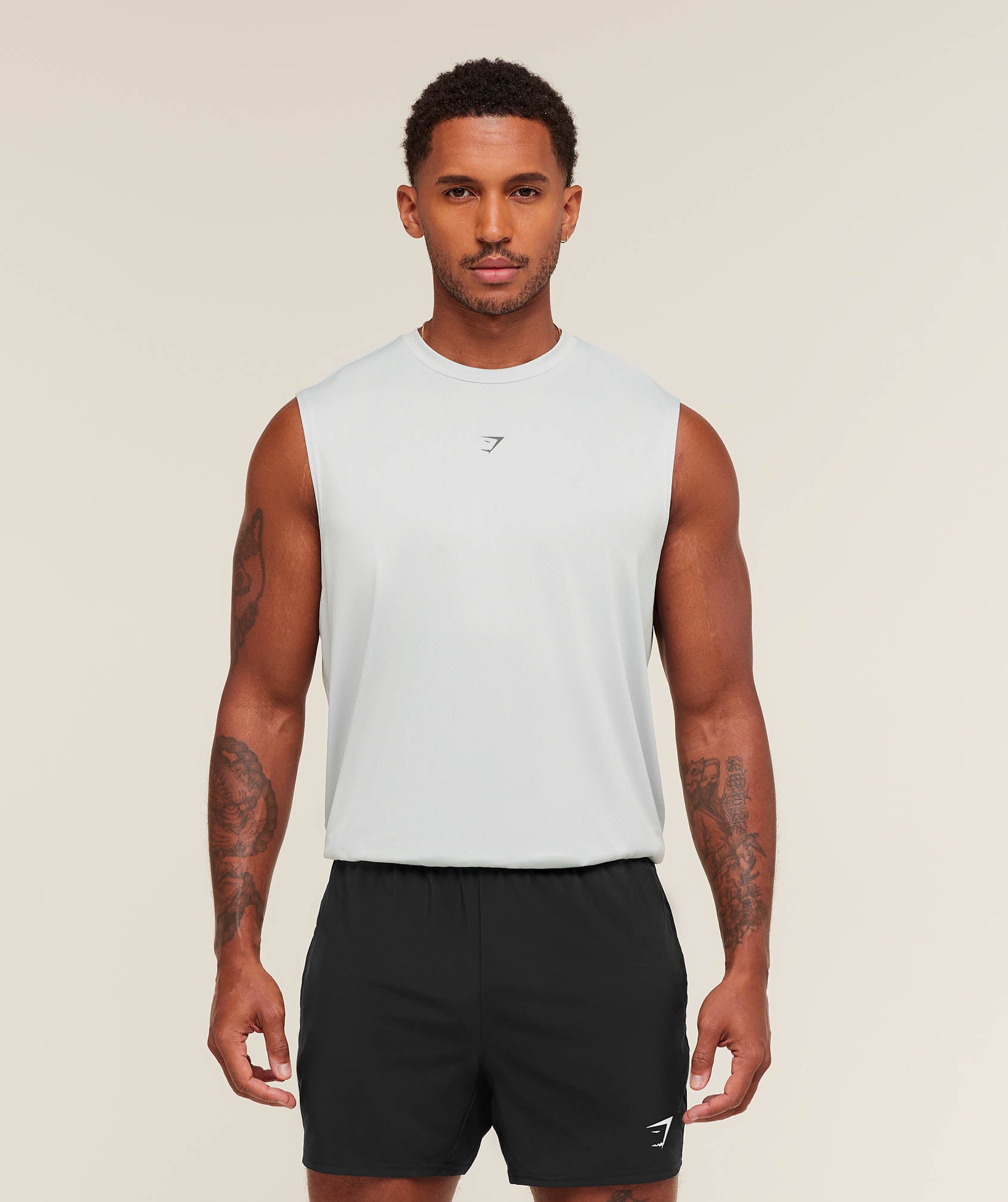 Alternative view of Hybrid Graphic Tank Oversized Fit