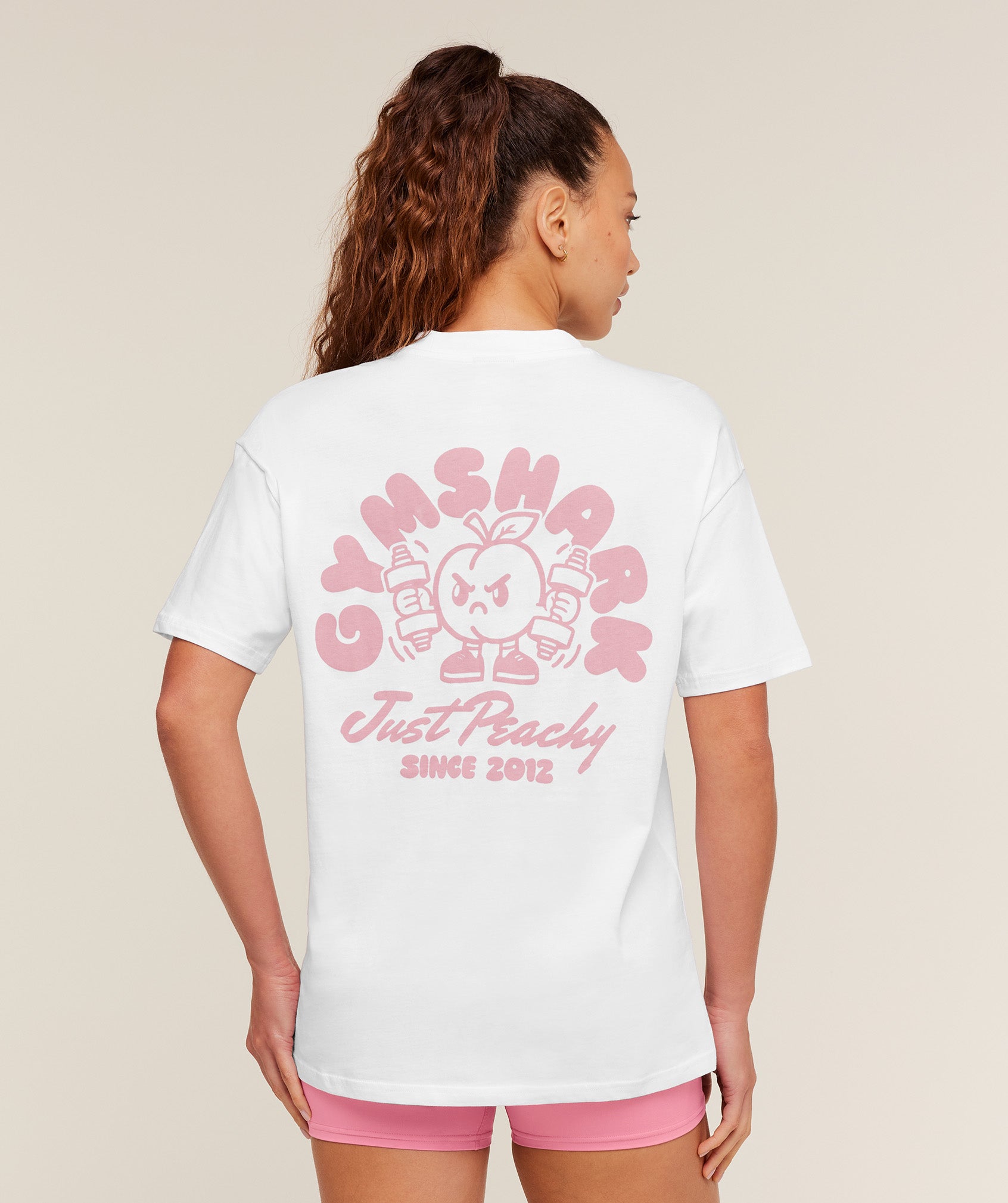 Just Peachy Graphic T-Shirt Oversized Fit