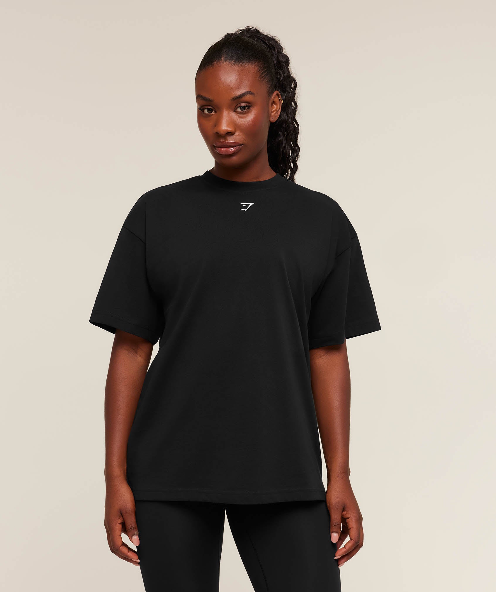 Alternative view of Panther Graphic T-Shirt Oversized Fit