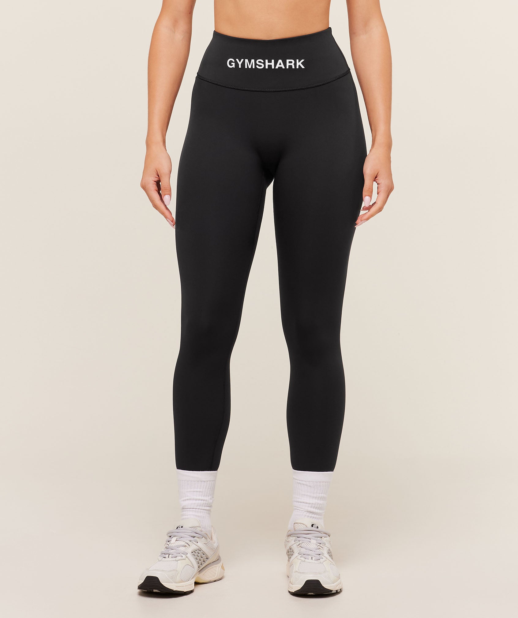 Wordmark Waistband Leggings Regular