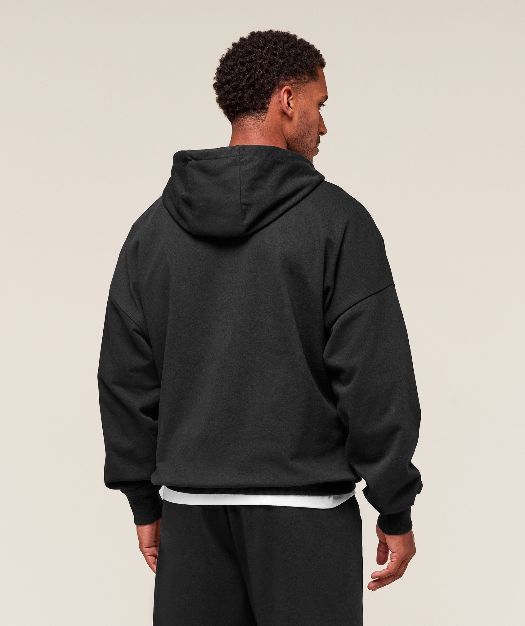 Alternative view of Worn Graphic Hoodie Oversized Fit