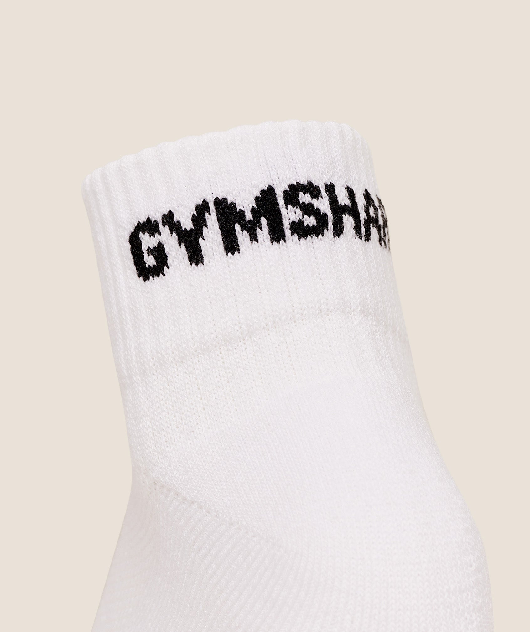 Jacquared Quarter Socks 3Pk - Image 3