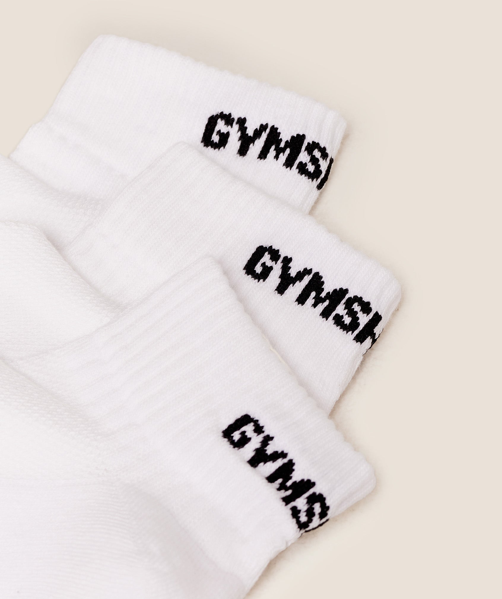 Alternative view of Jacquared Quarter Socks 3Pk