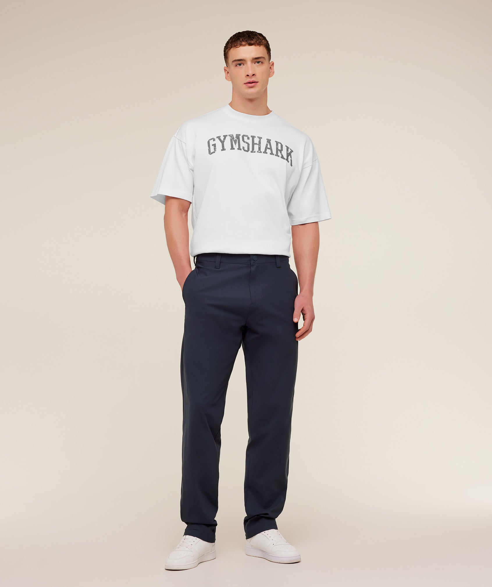 The Gymshark Pants Elite Tall - Heavy Blue Tall - Image 5