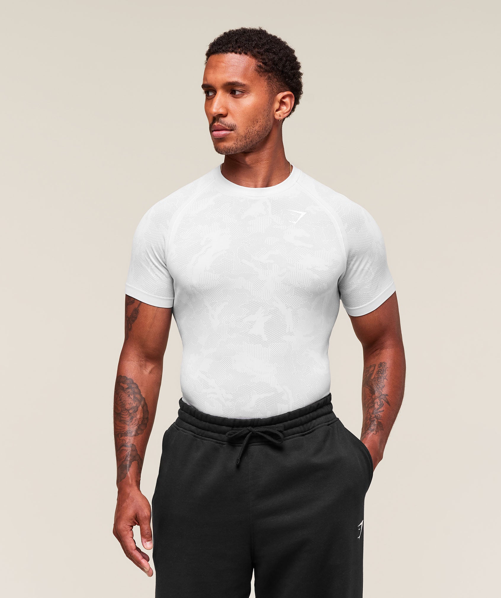 Geo Seamless T-Shirt Slim Fit
