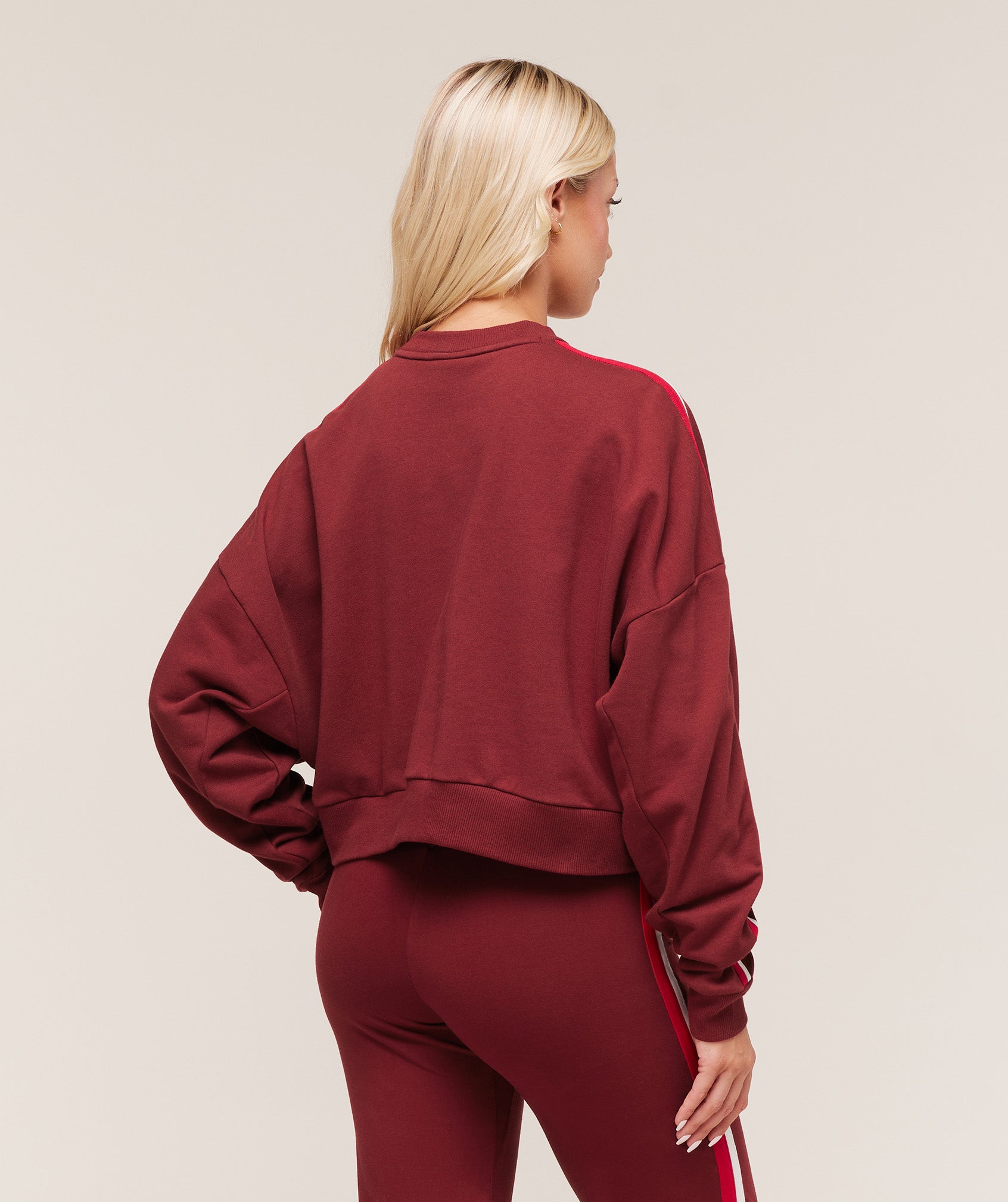 Alternative view of Piping Midi Crew Neck Oversized Fit